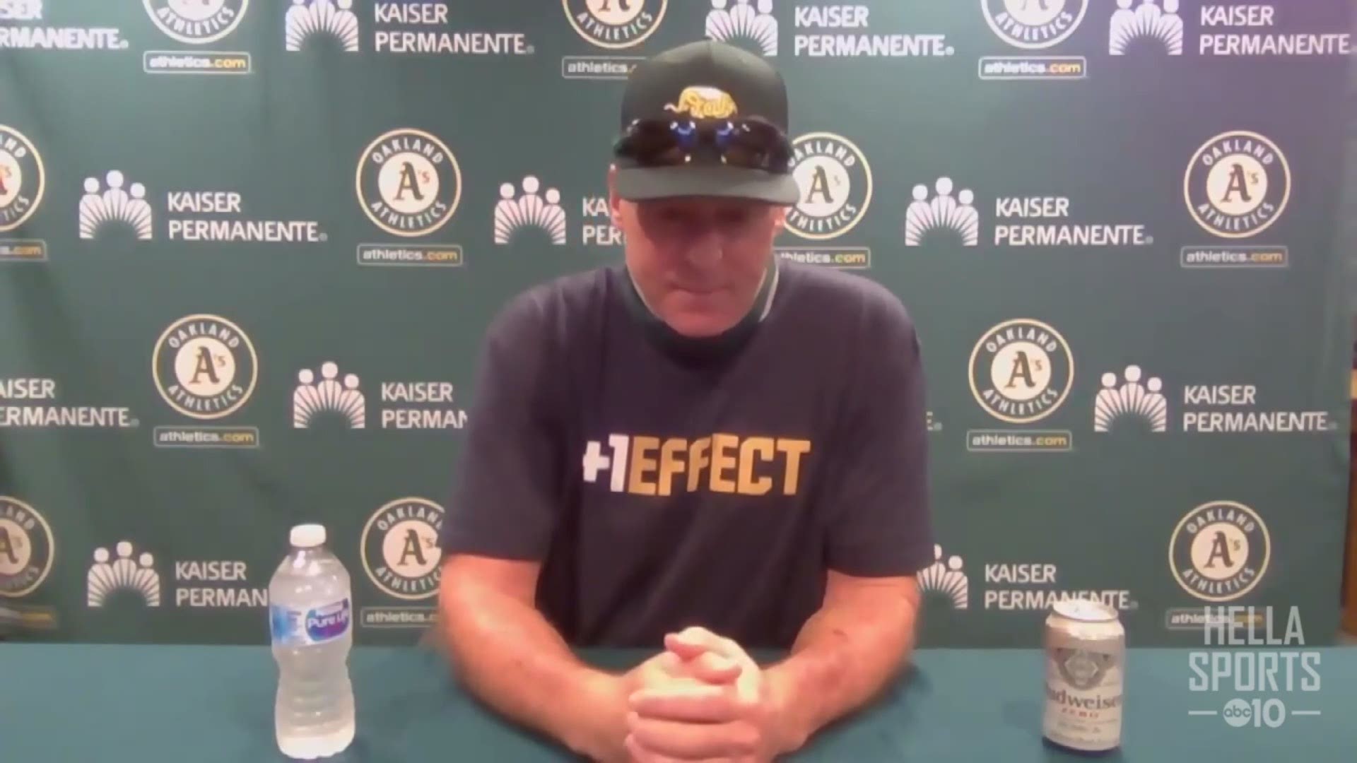 Oakland A's manager Bob Melvin talks about the adjustments made to the lineup following Sunday's win over the Angels & the weight of each game in a shortened season.