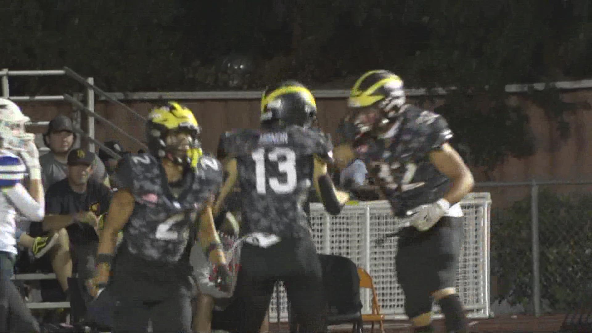 The Del Oro Golden Eagles has been dominant. They stand undefeated as the high school football season is underway.