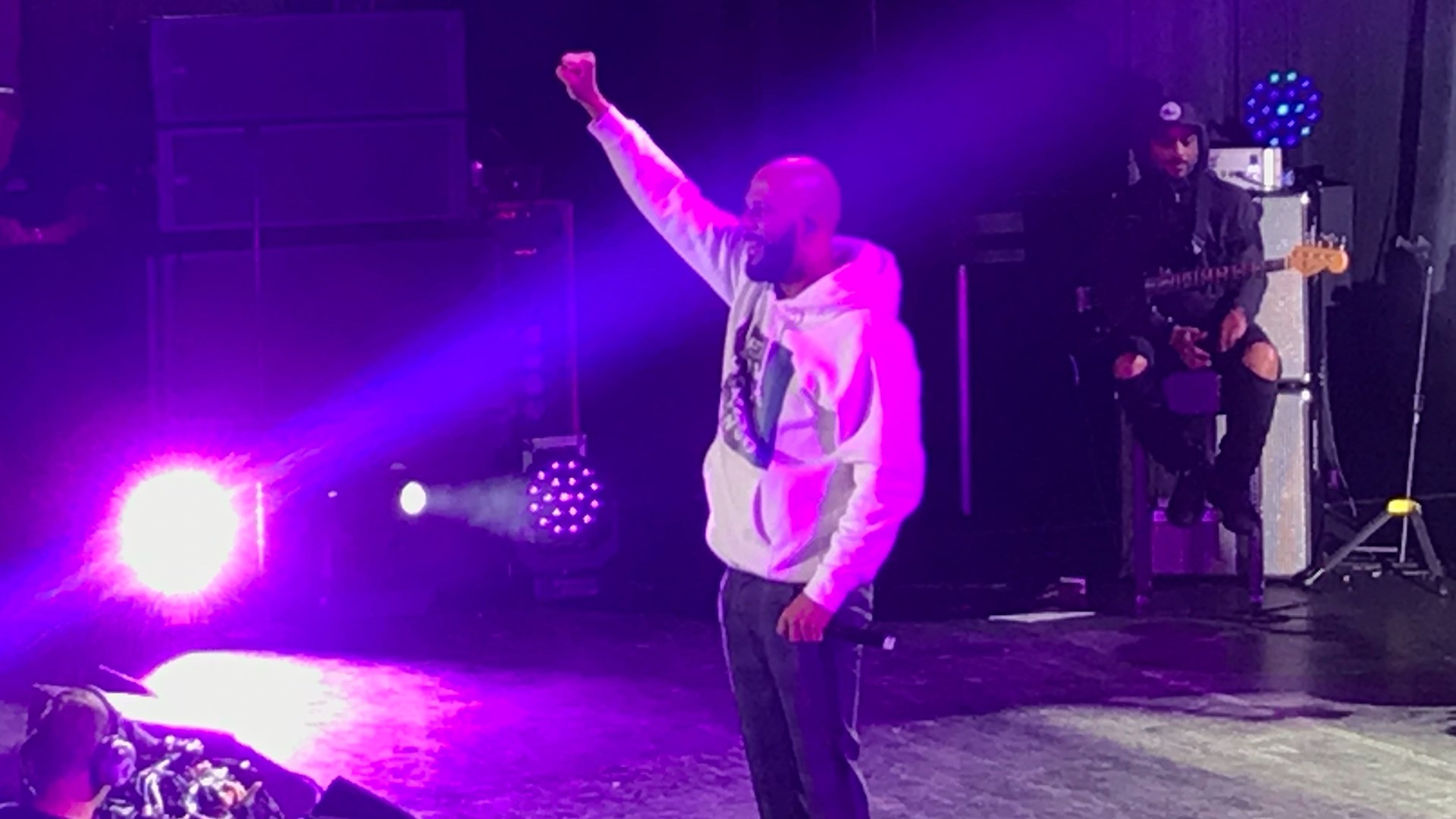 Artist and activist Common hosted a free community concert for the City of Stockton, Friday night. The message behind the concert is to "Imagine Justice."