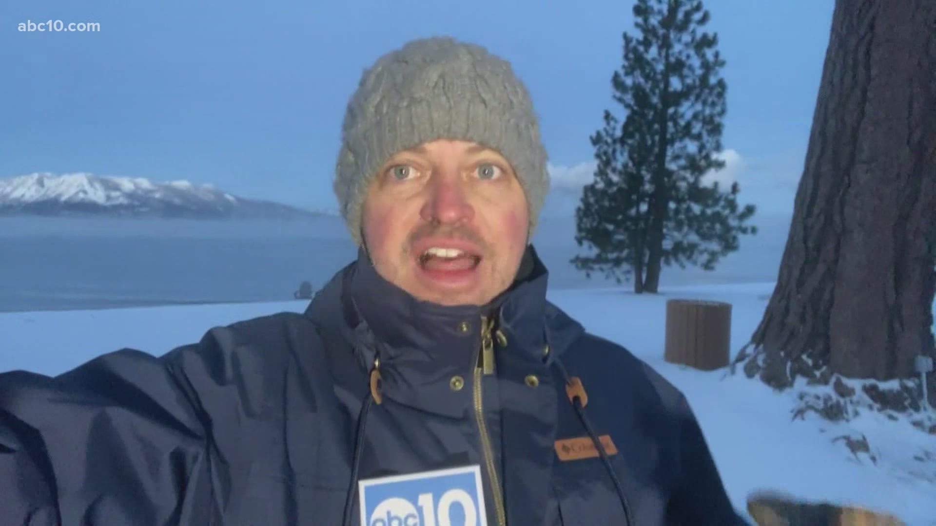 Rob Carlmark reporting from South Lake Tahoe says an avalanche watch is in effect from Tuesday evening through Friday morning.