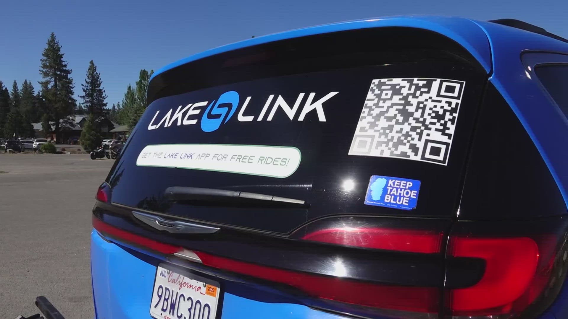 People can use Lake Link, a micro-transit shuttle system, to get a free ride in parts of South Lake Tahoe.
