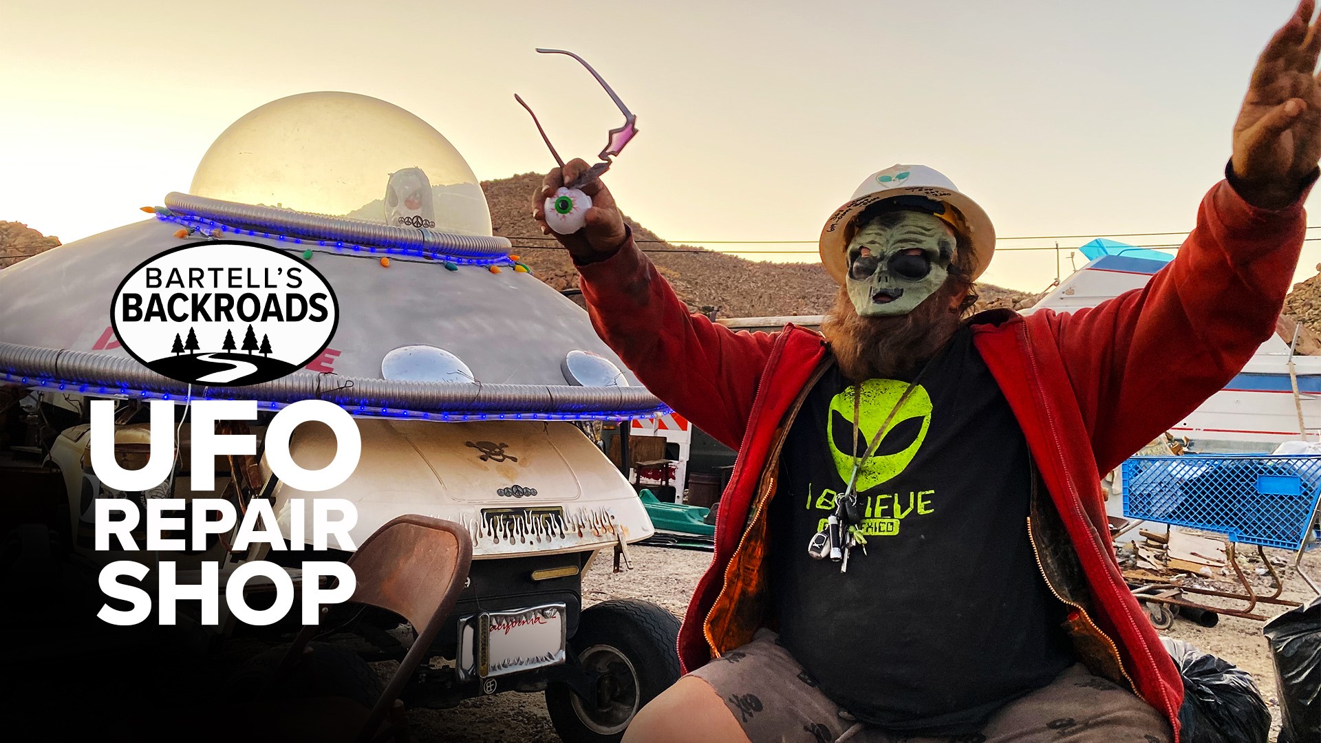 UFO repair shop keeps its mechanic busy in California desert | Bartell