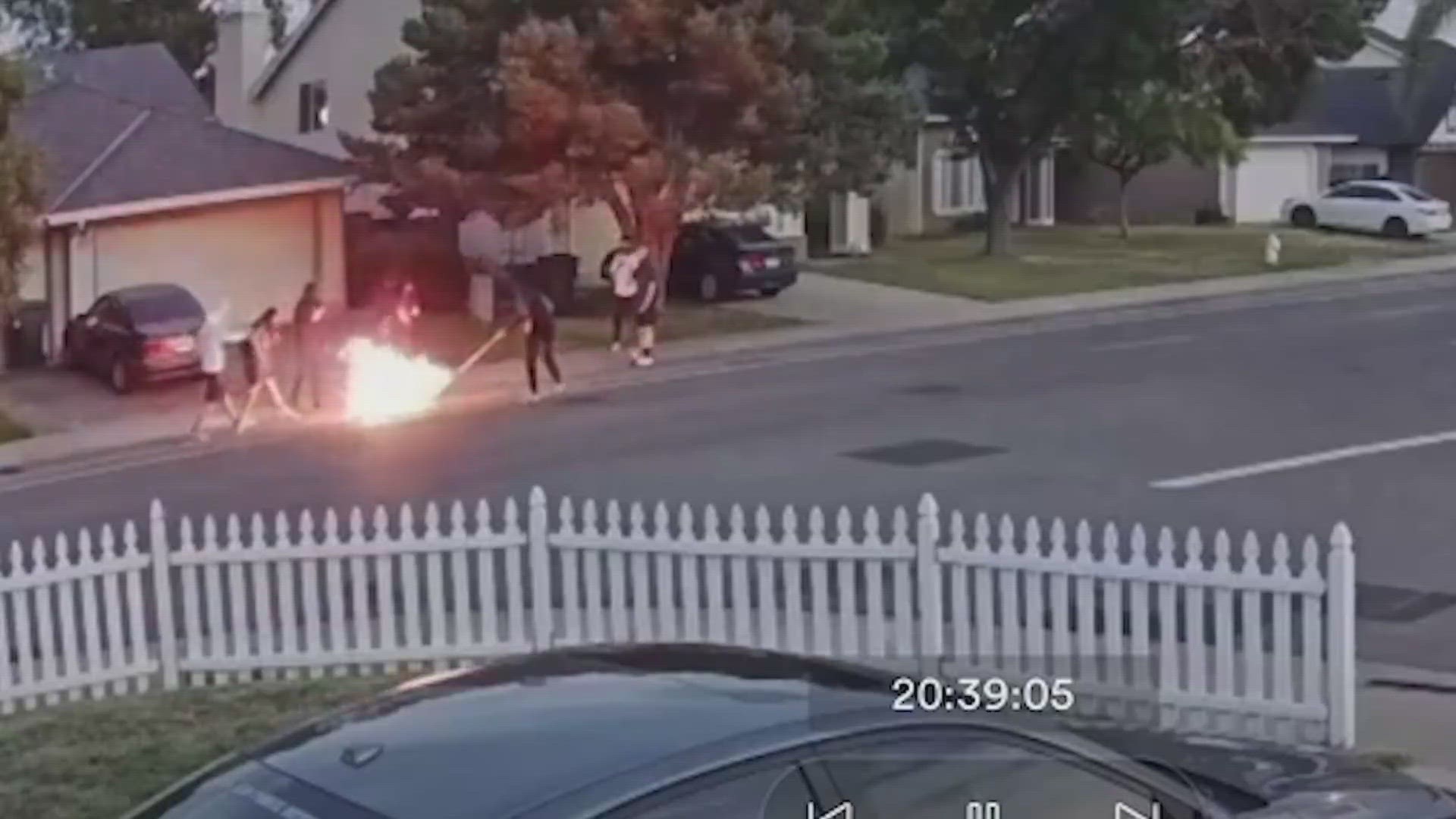 Three Antelope homes flying Pride flags have been the target of hate crimes in the last two weeks, according to the Sacramento County Sheriff's Office.