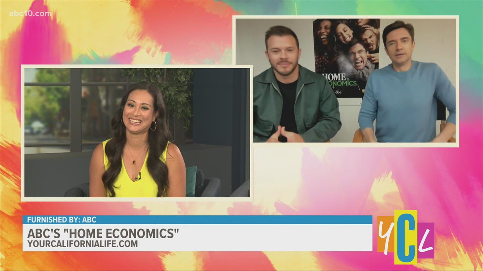 "Home Economics" stars Topher Grace and Jimmy Tatro chat with YCL's Aubrey Aquino about the show's season 2 premiere, and talk comparing incomes among siblings.