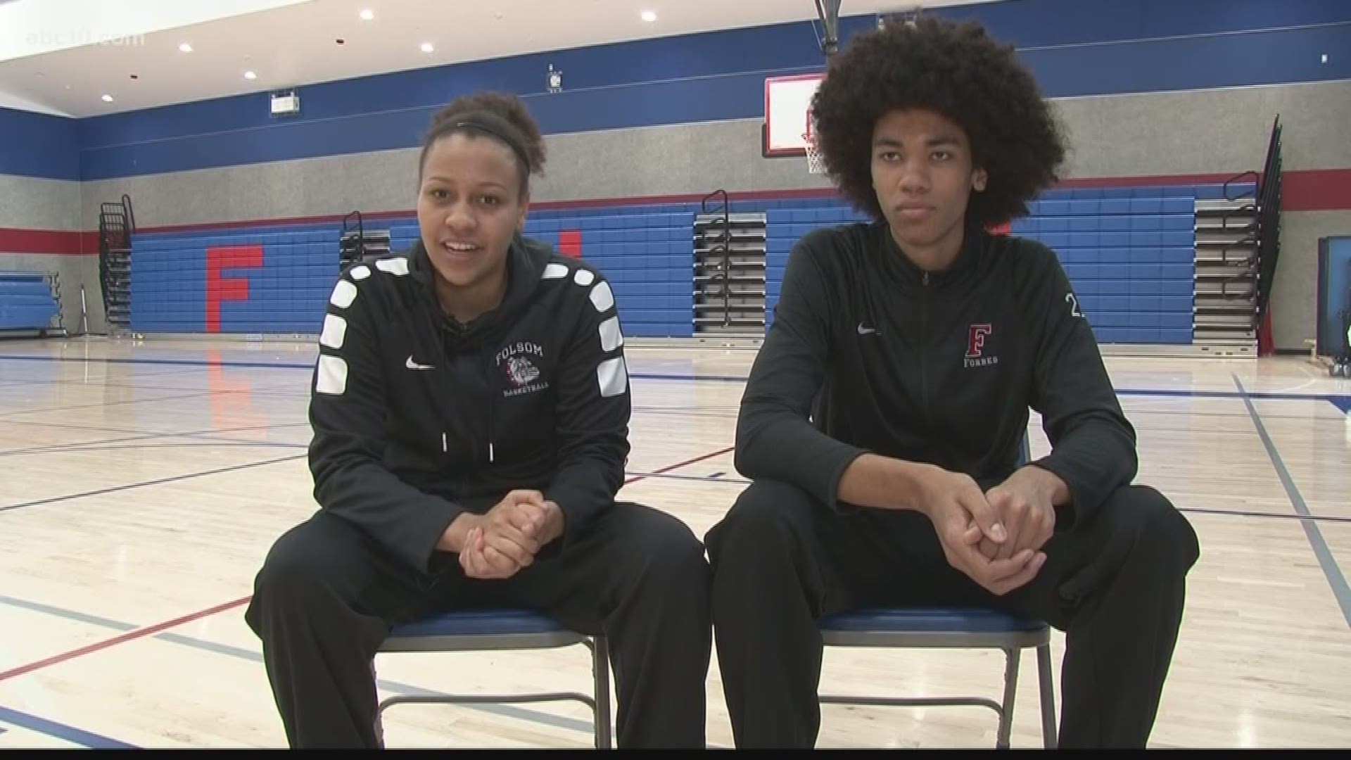 There are a number of famous siblings who have excelled on the basketball court but Folsom could be home to the next brother-sister pair to get some of that of hoops hype. (Feb. 15, 2018)