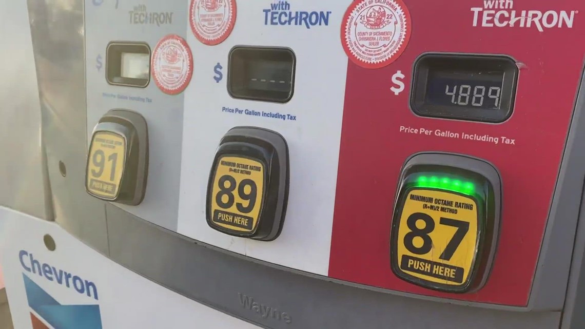 Gas prices trending up in California with transition to summer blend