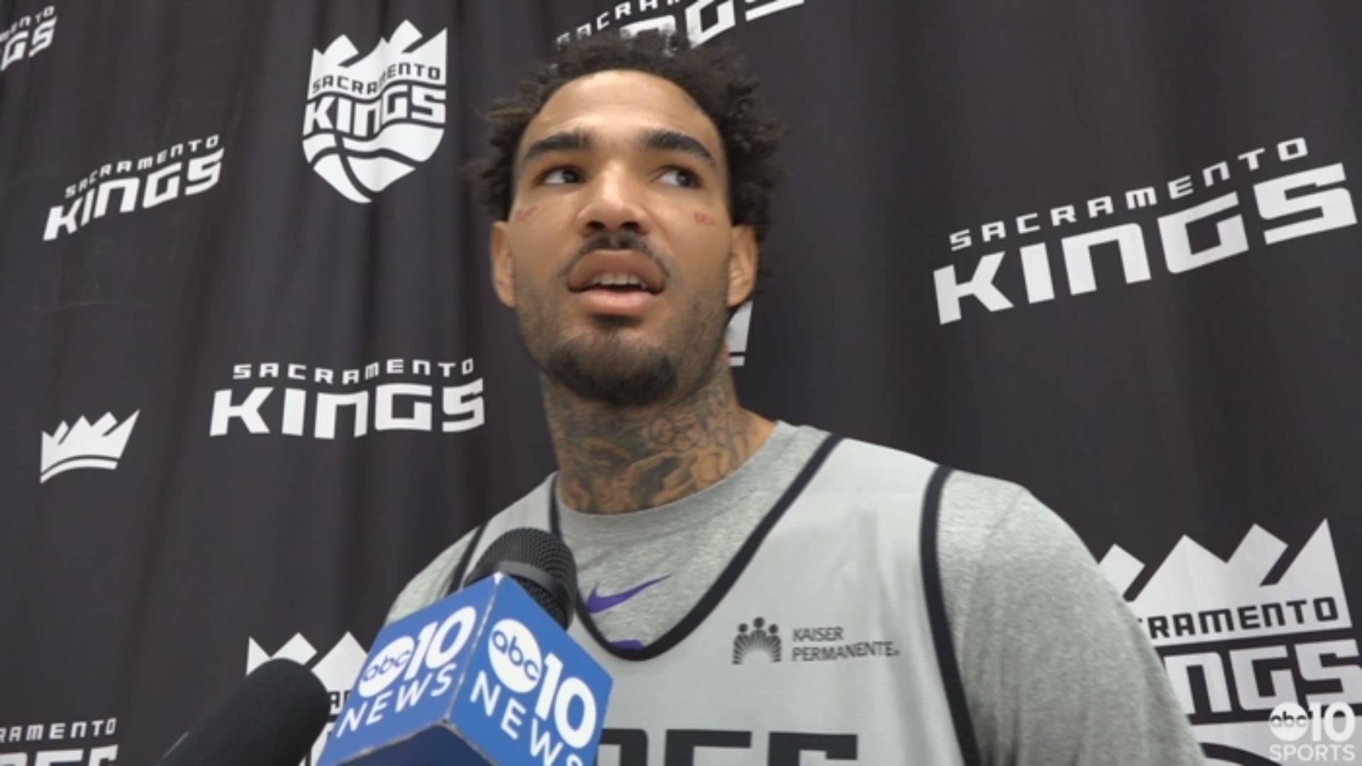 A day after their win over the Oklahoma City Thunder, Kings center Willie Cauley-Stein discusses his brief altercation with Russell Westbrook in the contest, teams trying to muck up the game, Iman Shumpert's toughness and facing the Jazz in Utah on Wednes