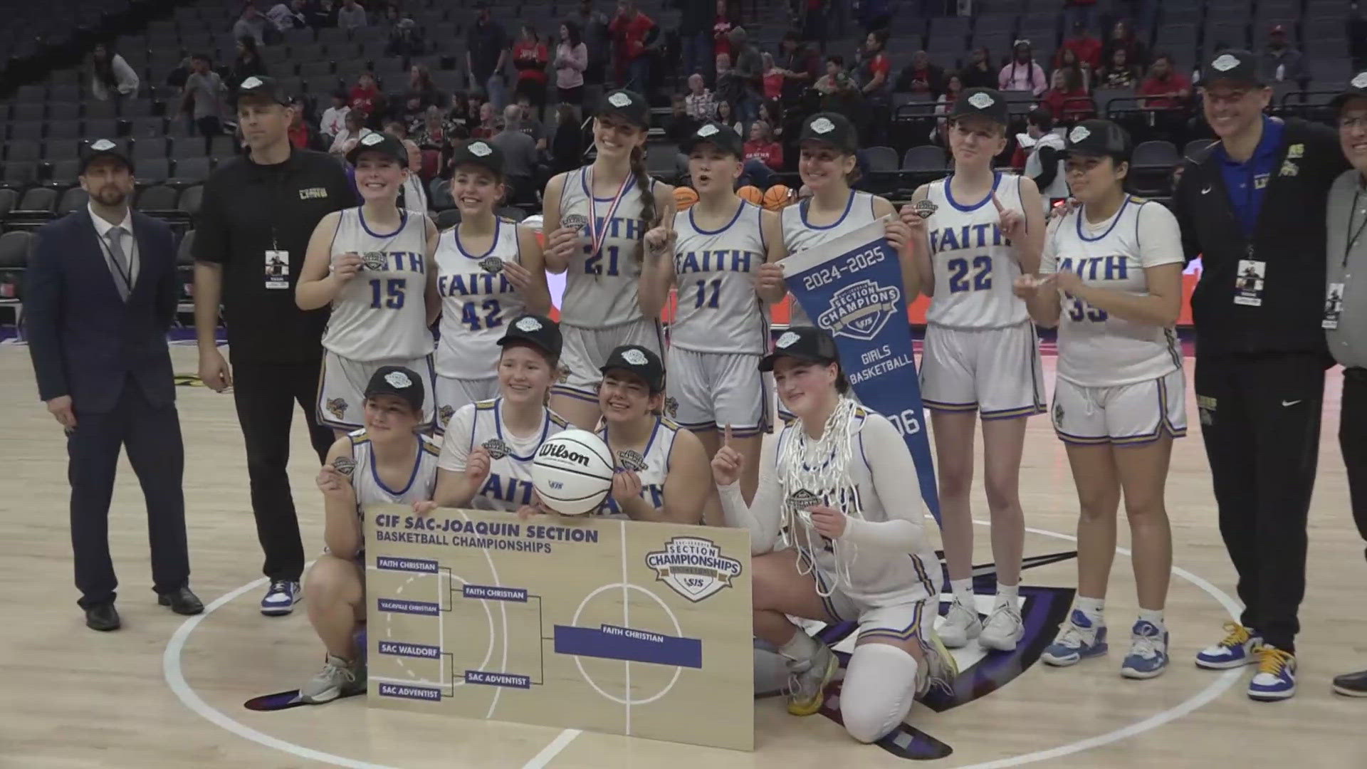 Faith Christian faced Yuba City in the girls basketball Sac-Joaquin Section Division 6 championship. 