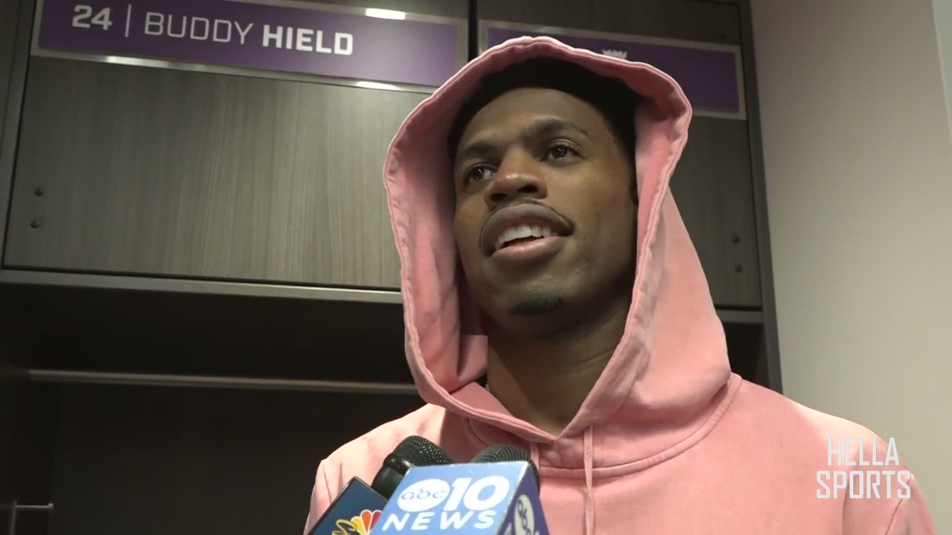 Kings SG Buddy Hield talks about Friday’s 127-106 loss to the Milwaukee Bucks & Sacramento’s strategy to try to slow Giannis Antetokounmpo, only have others step up.