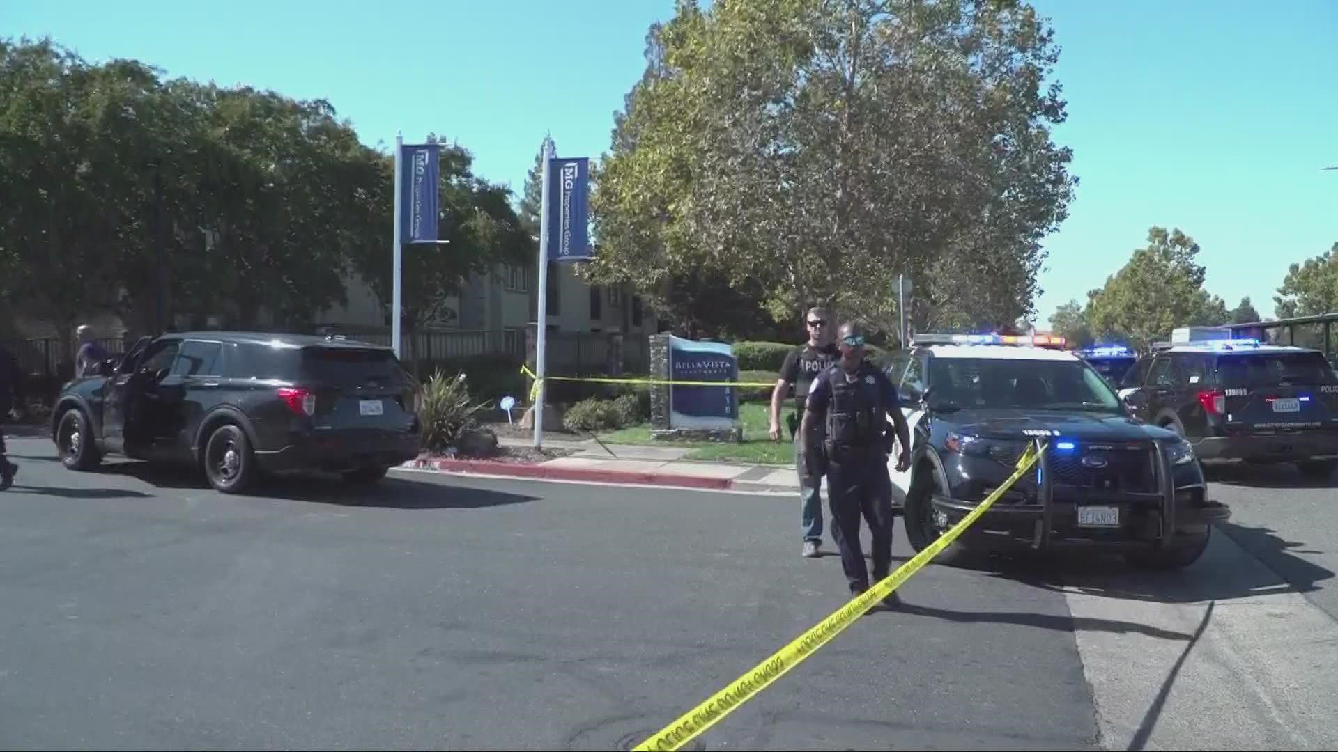 The Elk Grove Police Department is investigating after Sacramento officers shot a man at an apartment complex Tuesday.