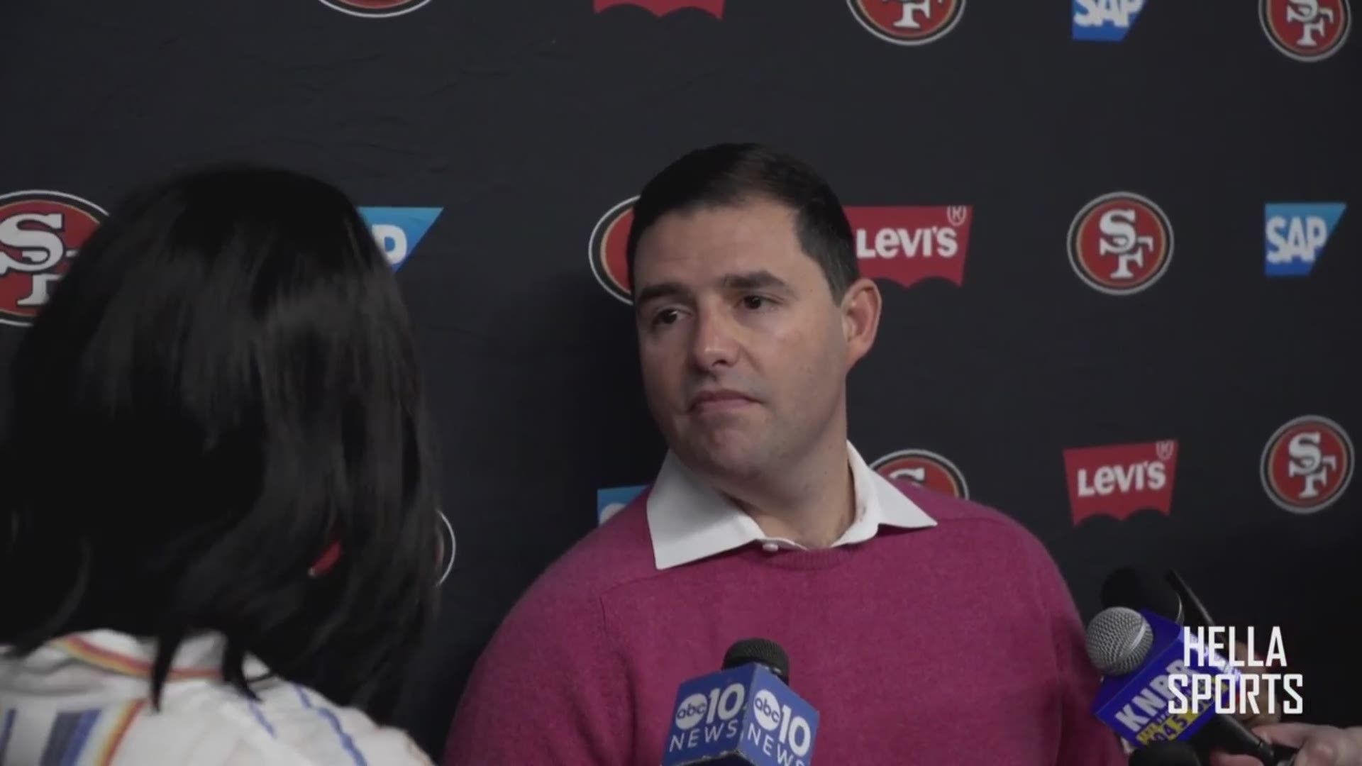 San Francisco 49ers CEO Jed York speaks with local media ahead of Super Bowl LIV
