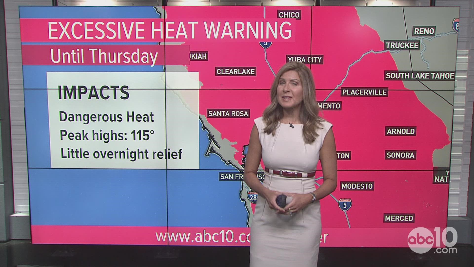 California's heat wave could be adding to wildfire risk factors as the state's heads into the peak time of years for fires.