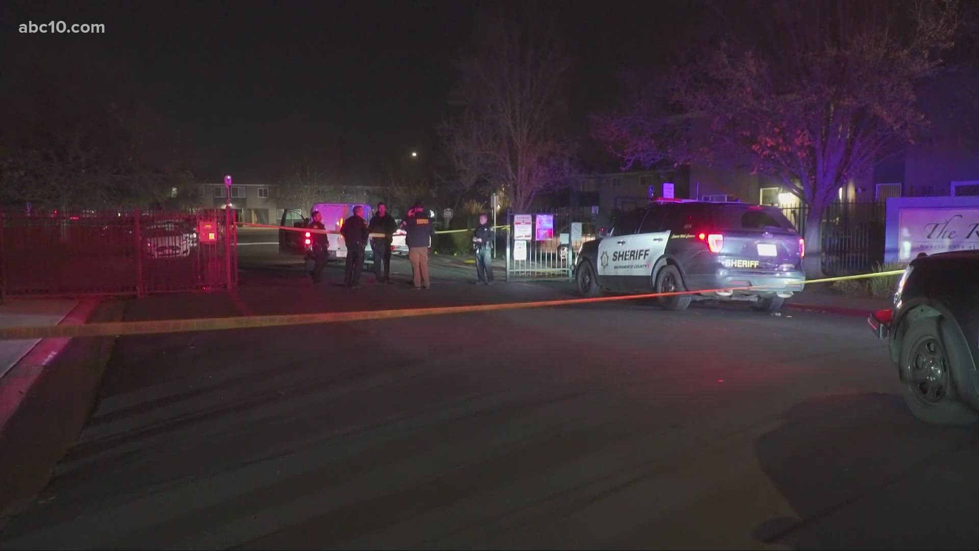The Sacramento Sheriff’s Office is investigating after two people were shot in a neighborhood in North Highlands on Friday.