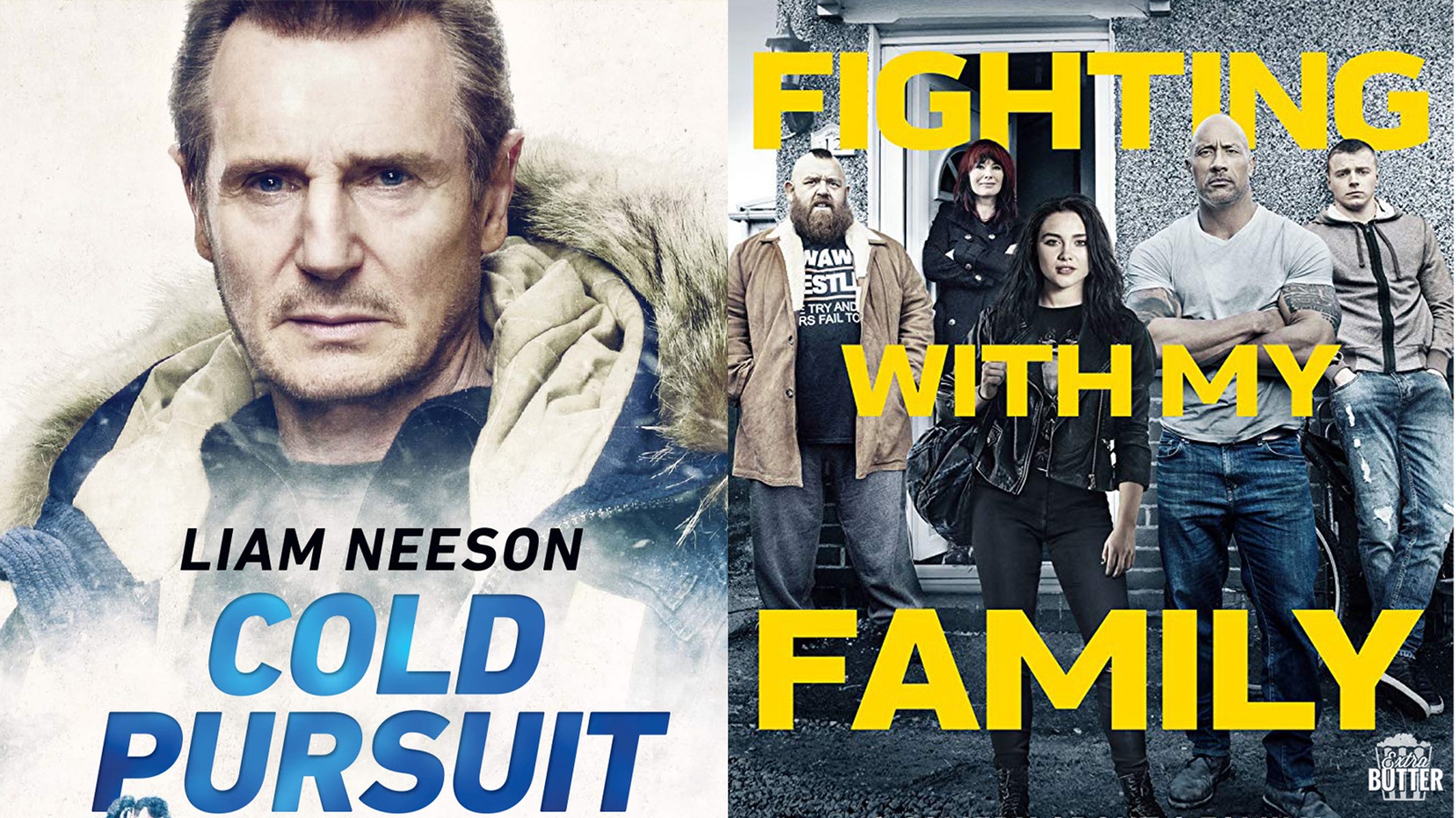 Liam Neeson talks about the comedy in his new thriller 'Cold Pursuit,' now available on DVD. Also, hear from Paige about the movie 'Fighting With My Family.'