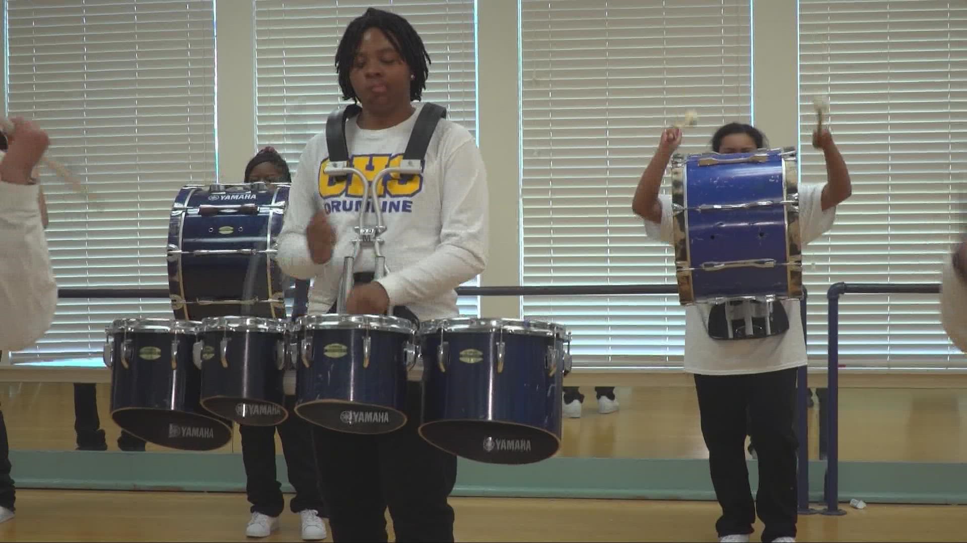 Drumline at Grant Union High School needs some help to get to the Independence Day parade in Washington DC.