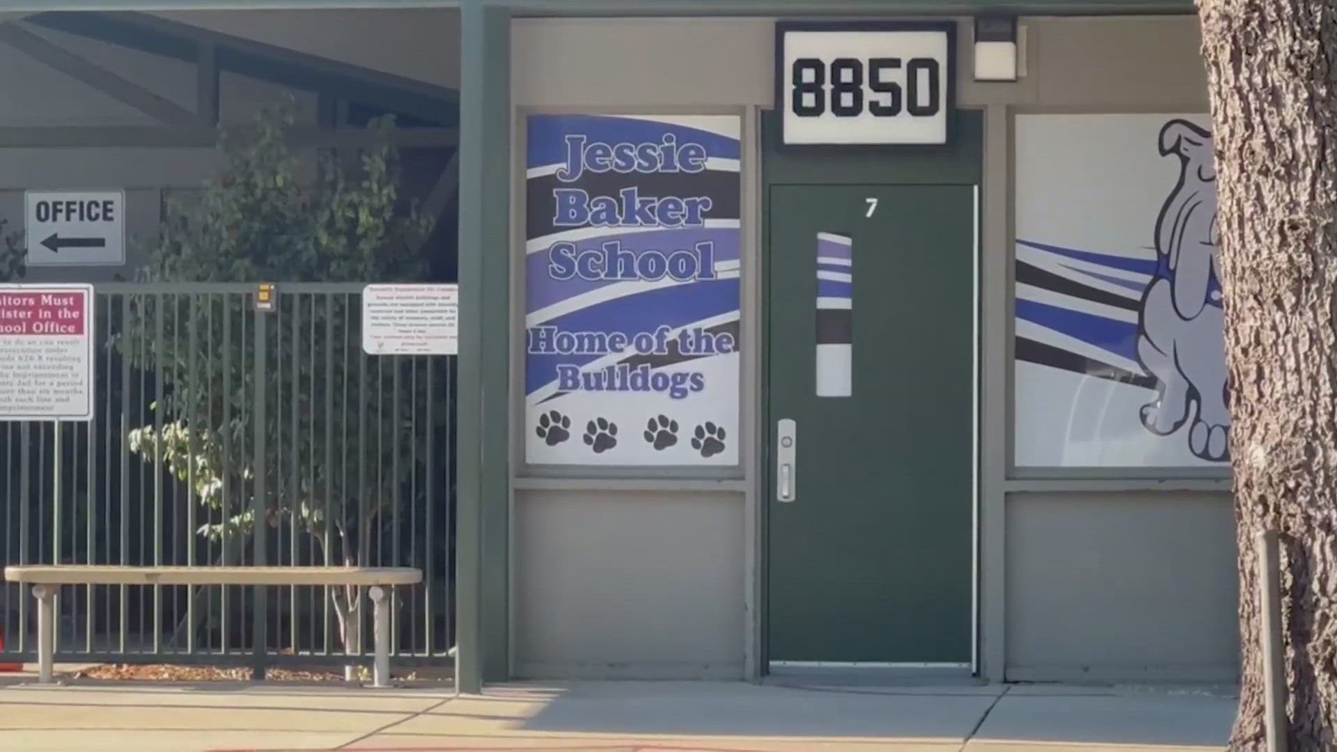 Parents crowded the Elk Grove Unified School District board meeting to demand answers about the district's plans for Jessie Baker School.