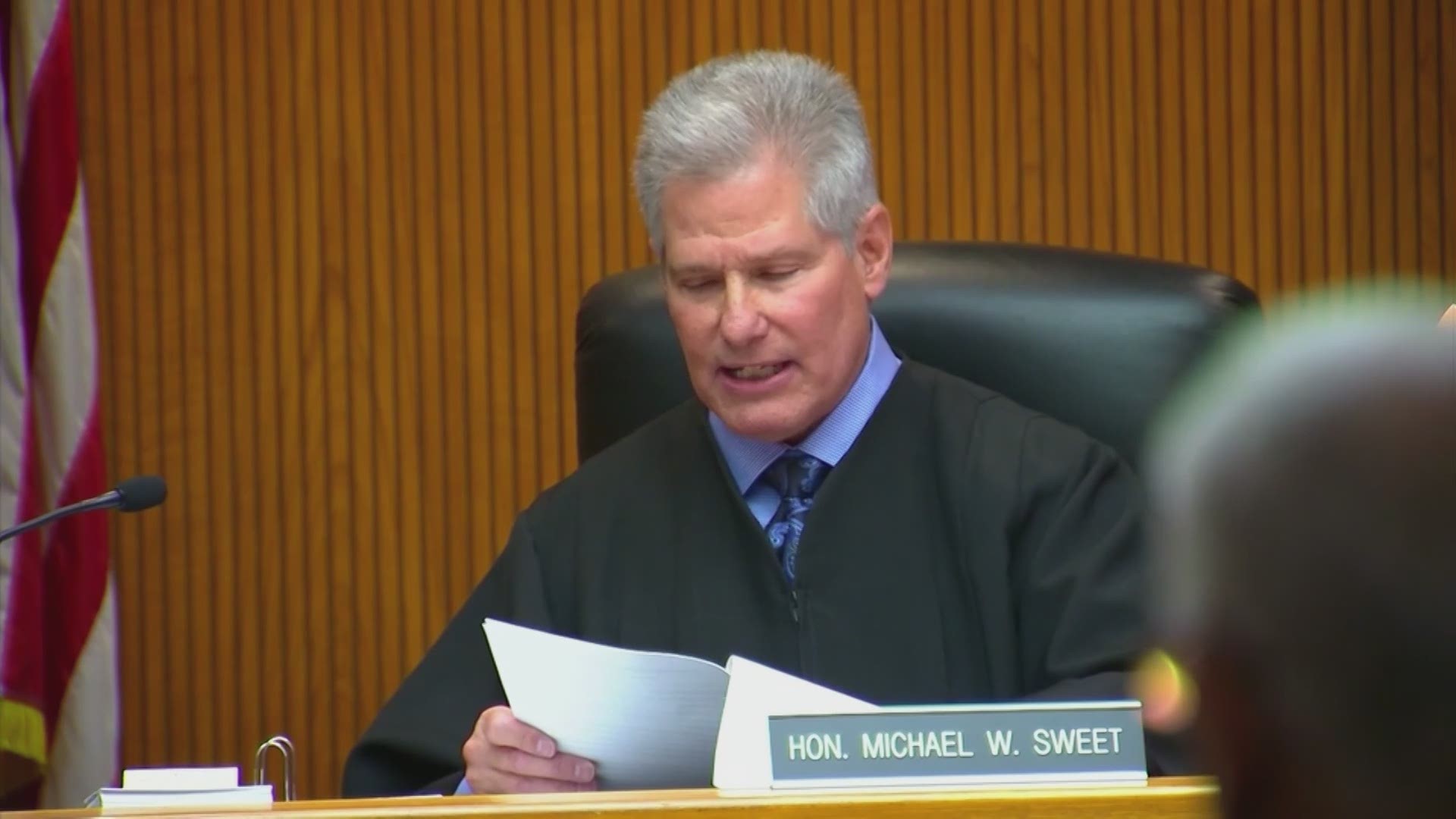 Accused Golden State Killer and East Area Rapist Joseph DeAngelo is arraigned on two counts of murder April 27, 2018, in Sacramento.