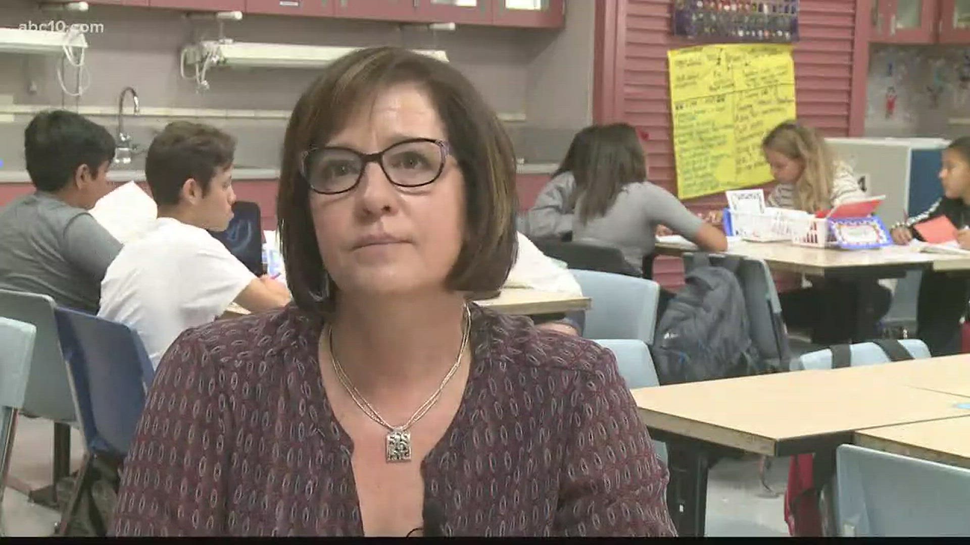 ABC10 is recognizing teacher Jessica Brown from Antelope Crossing Middle School.