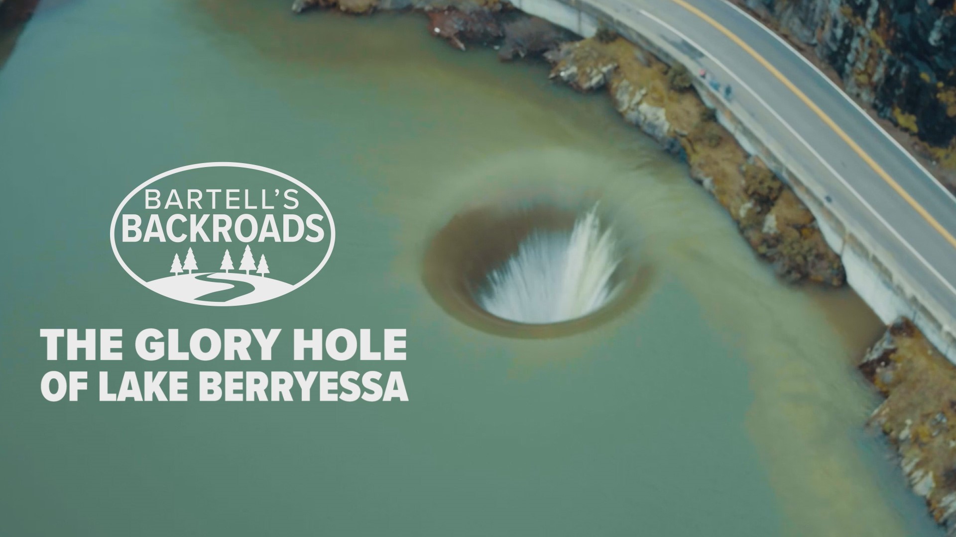 When the water gets too high for the Monticello Dam at Lake Berryessa, there's a simple solution: open the Morning Glory Spillway. Hit the backroads with John Bartell for a closer look at the gigantic drain that never needs to be unclogged.
