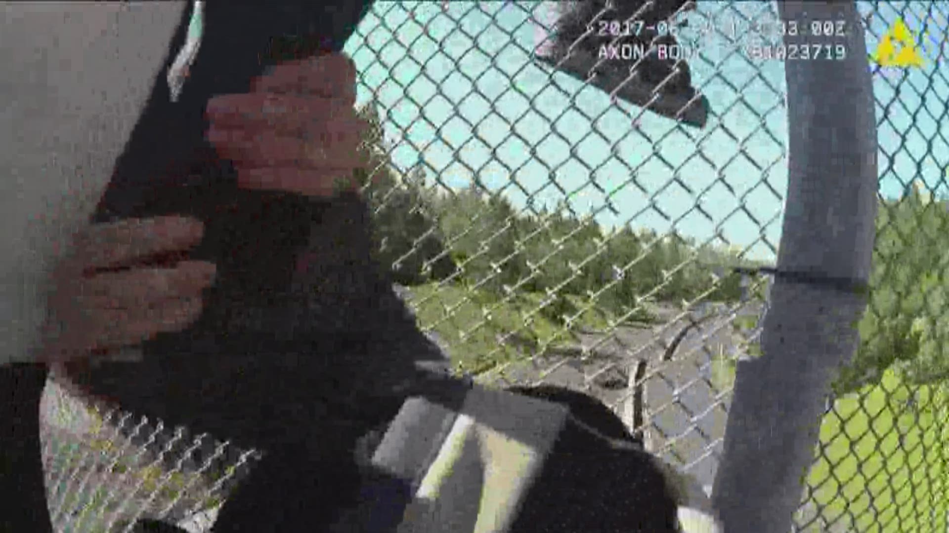 Intense body camera footage shows a Grass Valley Police Officer stopping an attempted suicide. 