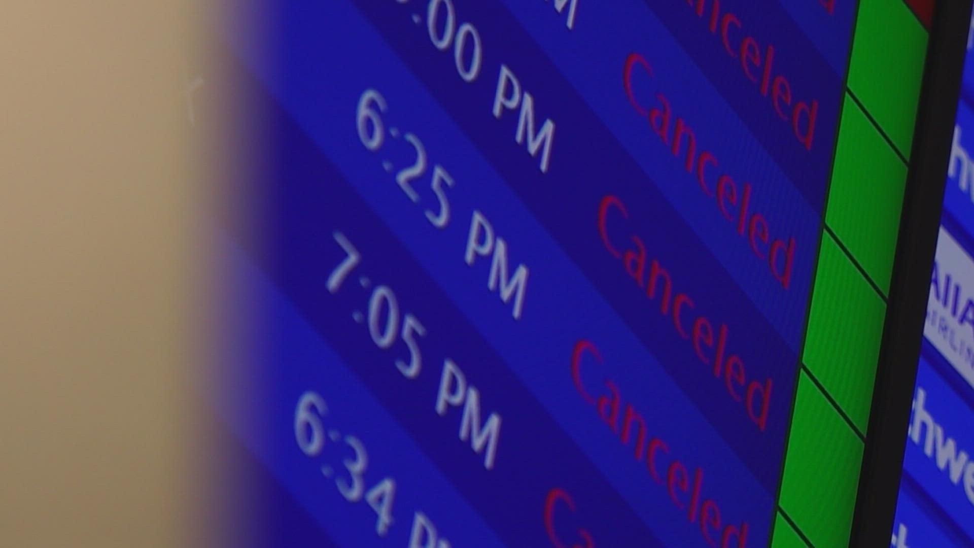 Since Monday, Southwest has canceled more than 8,000 flights. SMF has been one of the hardest hit airports in the country