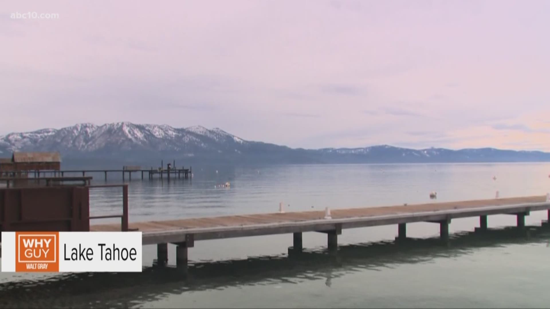 Today's WHYGUY question comes to us via email from Clifton: "Why is Lake Tahoe named that?" Check out Walt’s Why Guy story Wednesdays on #MorningBlend10 at 5-7 a.m.
