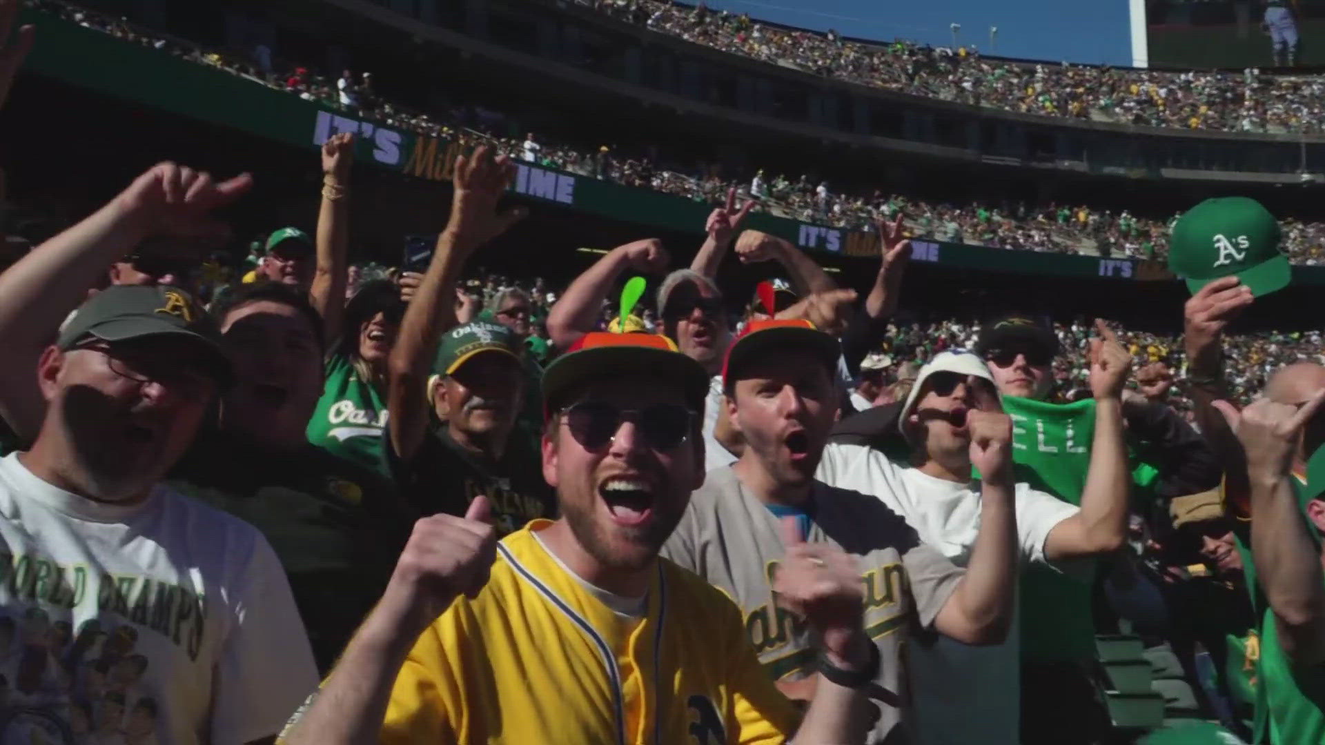 Kevin John with the highlights from the last game in the Oakland Collesium.