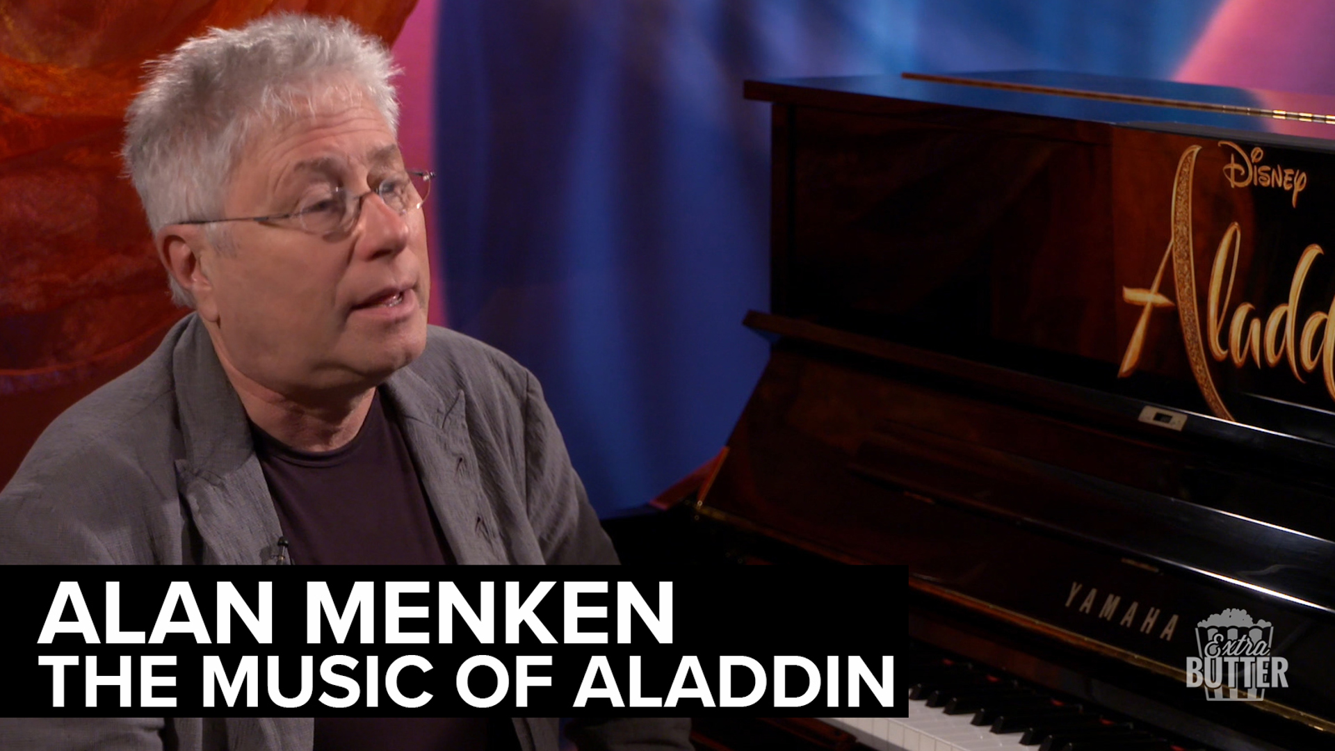 Alan Menken talks about re imagining the music in the live-action remake of Aladdin. He even gives Mark S. Allen a sample of 'A Whole New World.'