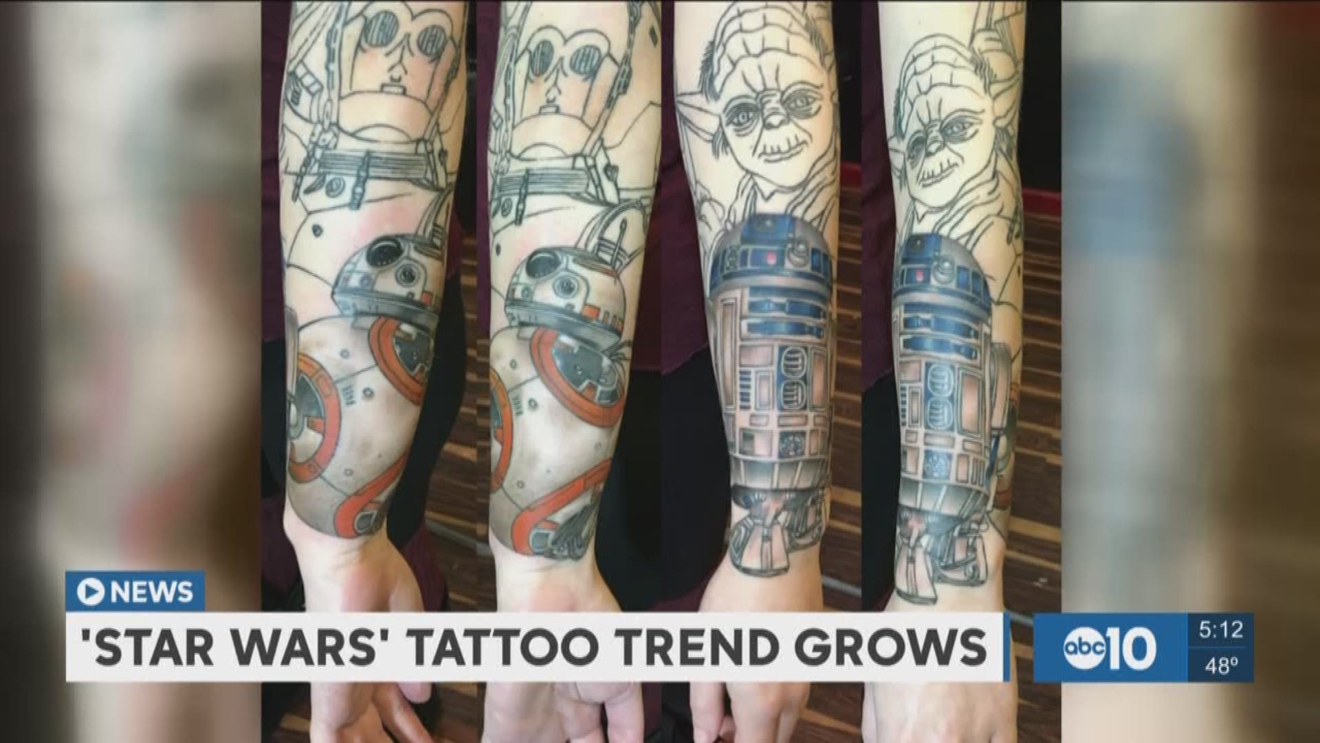 From Tatooine to tattooing: 'Star Wars' tats take off in Vacaville |  