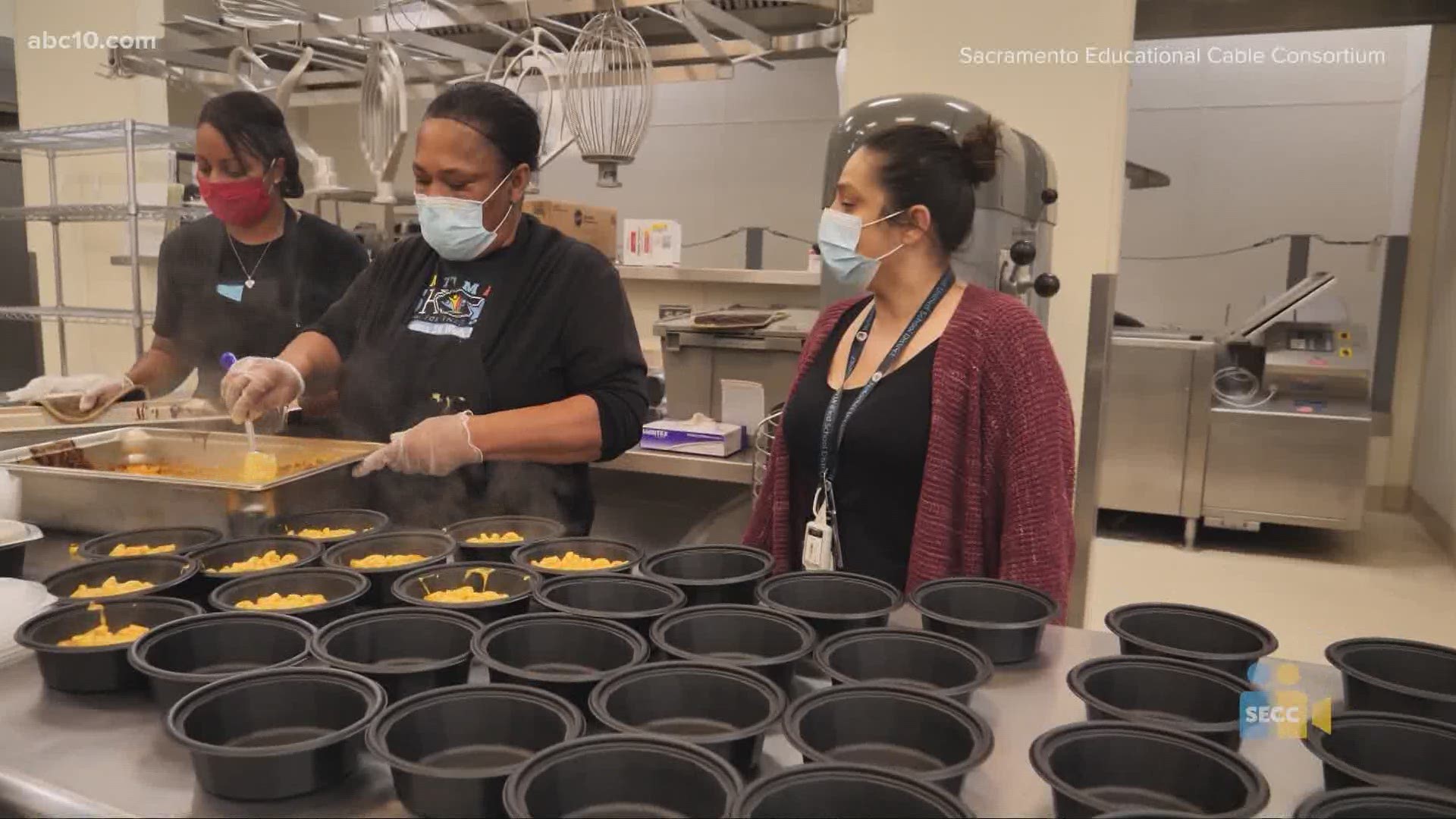 Over 50 thousand meals have already been delivered, making sure families across the Natomas community get nutritional meals.