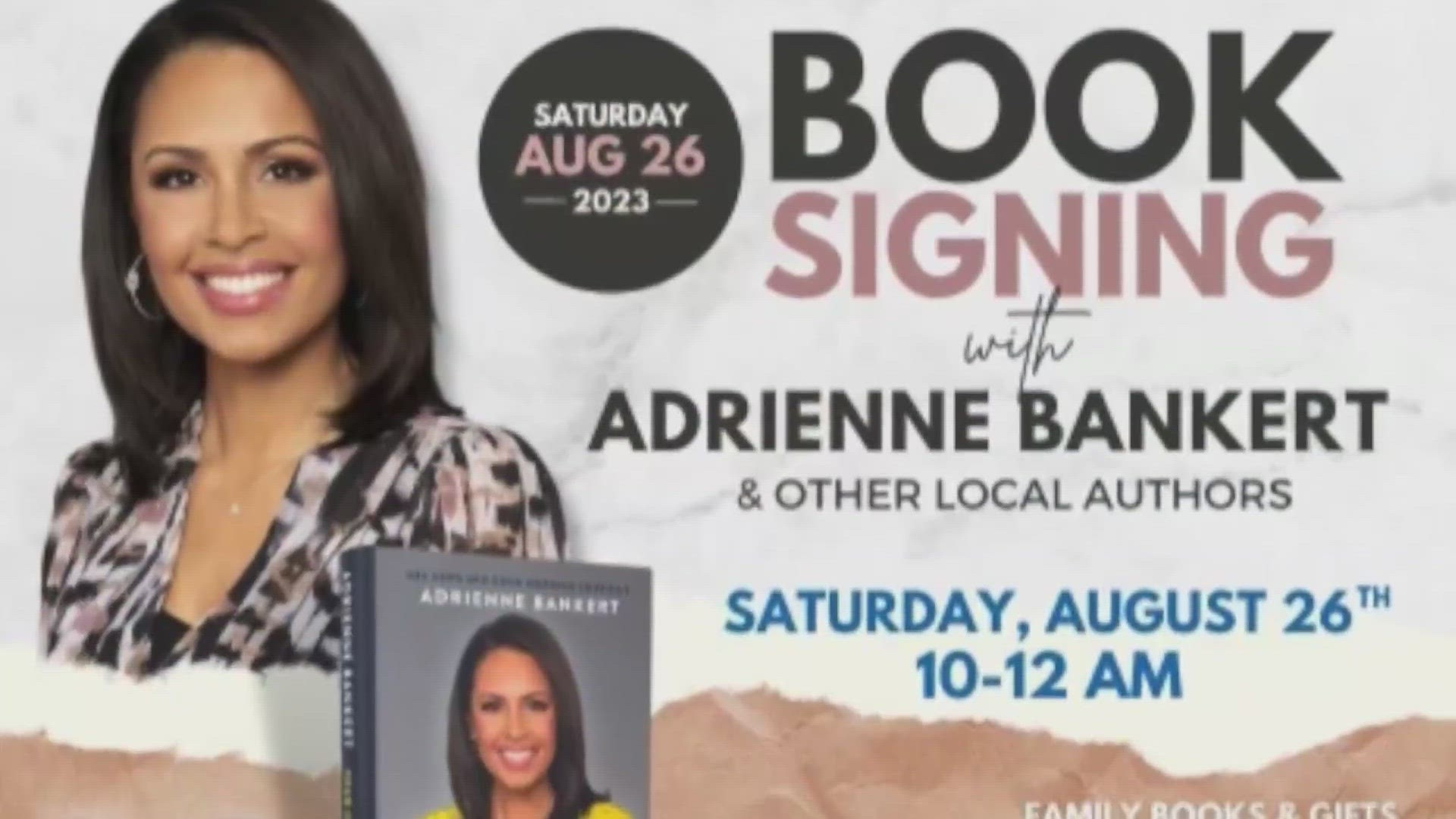 Adrienne Bankert, best known from Good Morning America, is one of Sacramento's most successful journalists and she wrote a book on kindness.