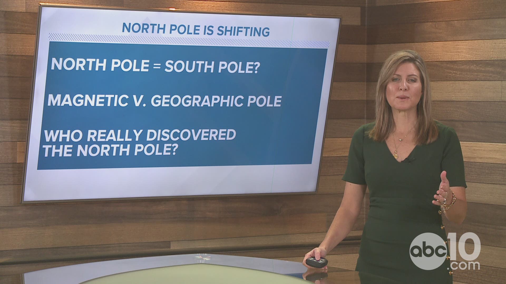 The North Pole is shifting toward Siberia. This could affect GPS and the Northern Lights.