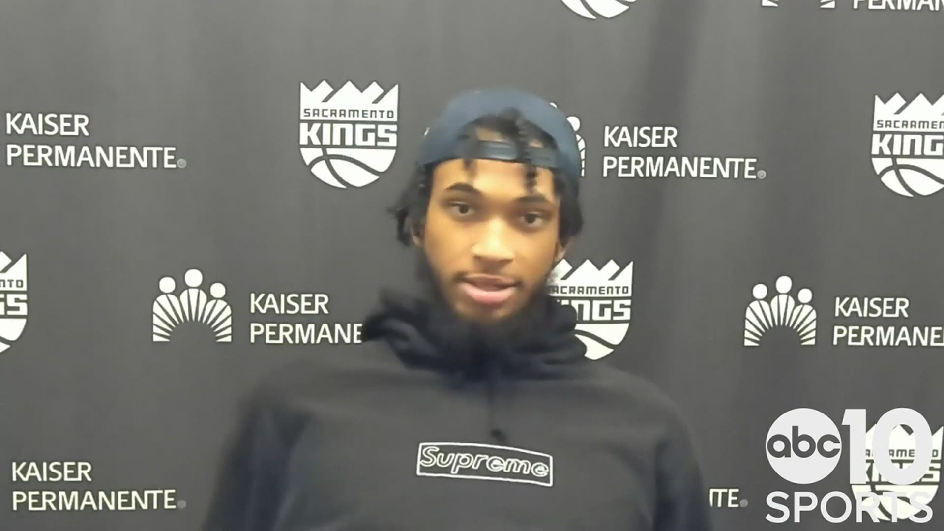 Marvin Bagley III, following his 31-point, 12 rebound performance on Wednesday, talks about getting Sacramento's fourth straight road win in the Kings' 104-93 win.