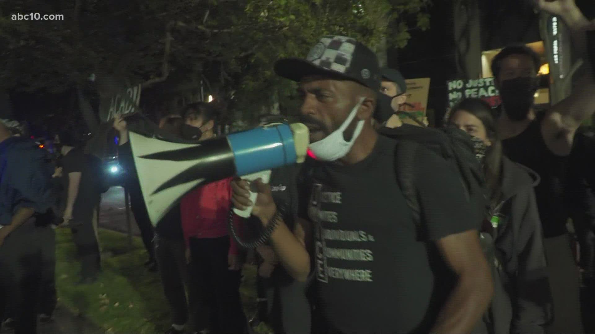 People took to the streets in downtown Sacramento to voice their frustration.