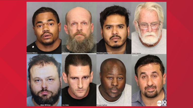 Lathrop police arrests 8 for attempting to have sex with minors | abc10.com