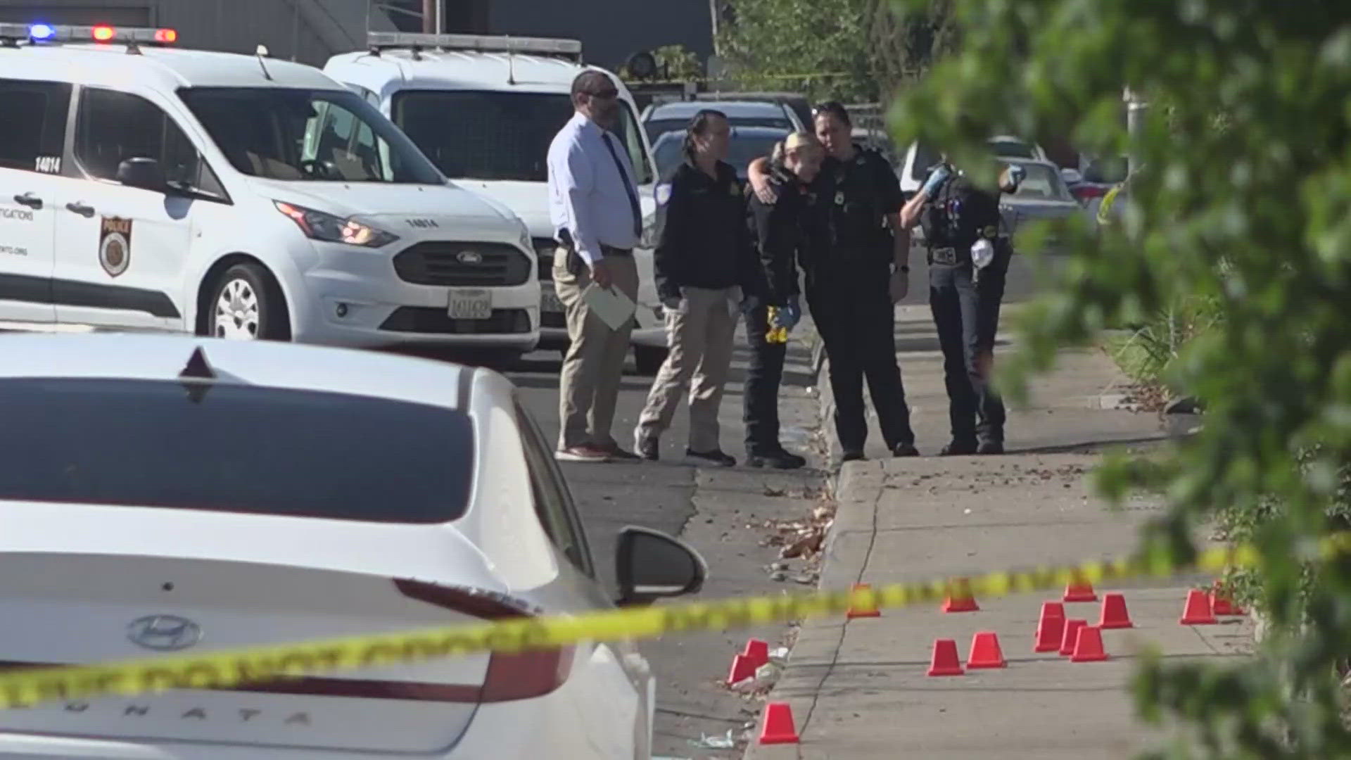 A man was killed, and two other adults were injured early Sunday morning after a shooting in North Sacramento.