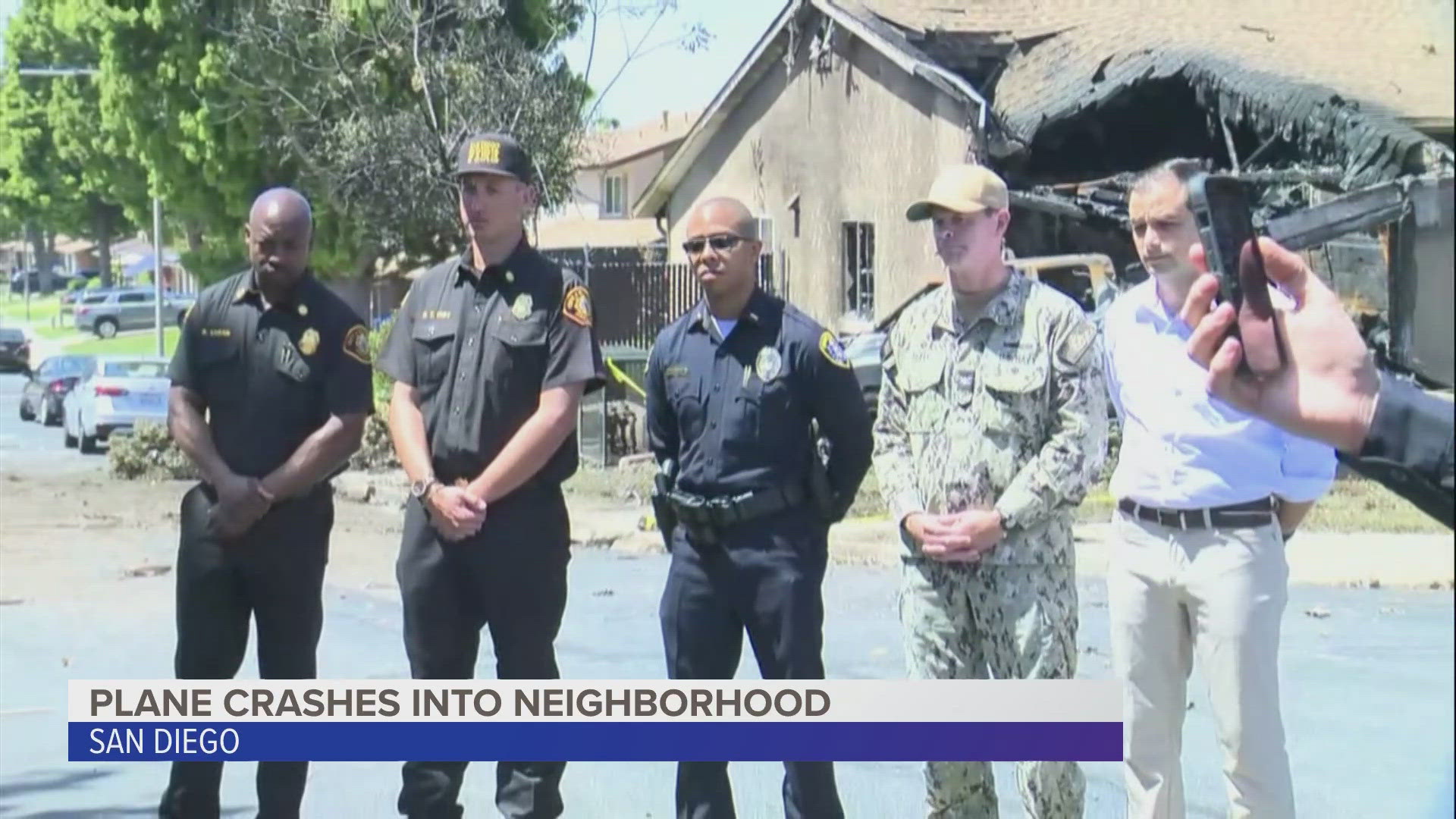 The plane is registered to a company based in Alaska. Its sole employee is an El Cajon resident, David Shapiro.