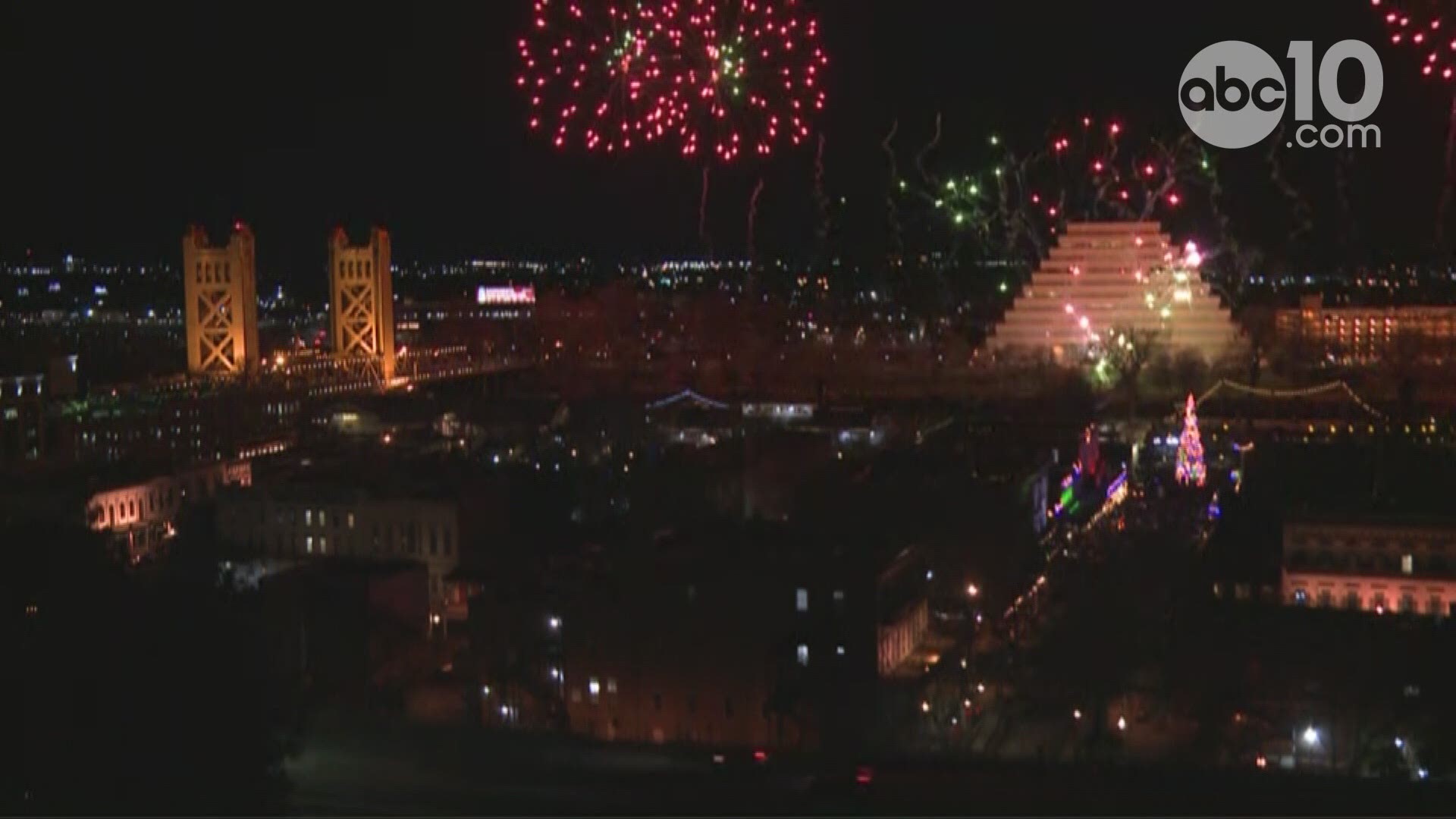 Watch Old Sacramento's New Year's Eve Sky Spectacular