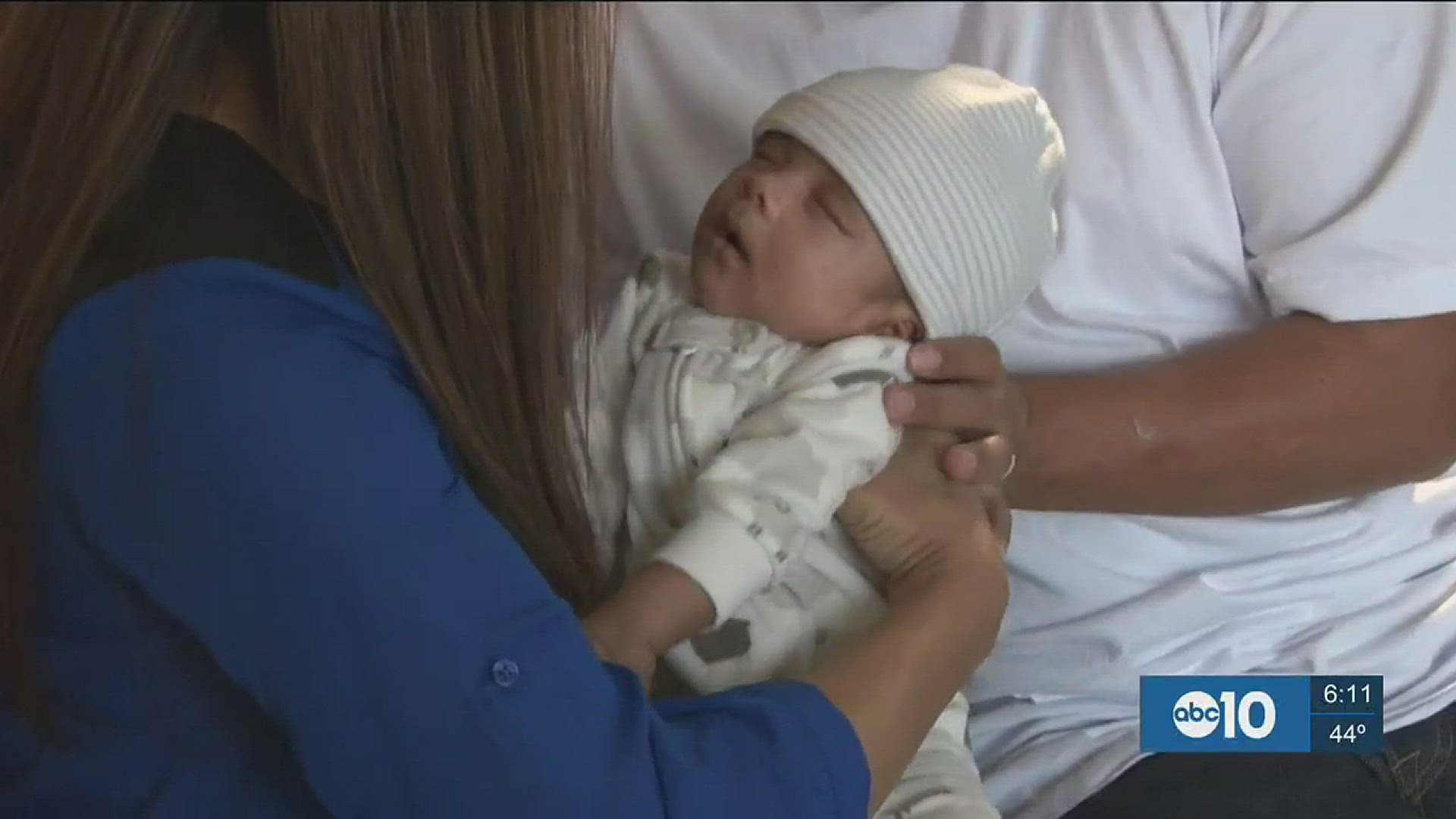 A recent cutting-edge operation that took place at the UC Davis Children's Hospital helped bring a healthy baby boy into the world. (Dec. 7, 2016)
