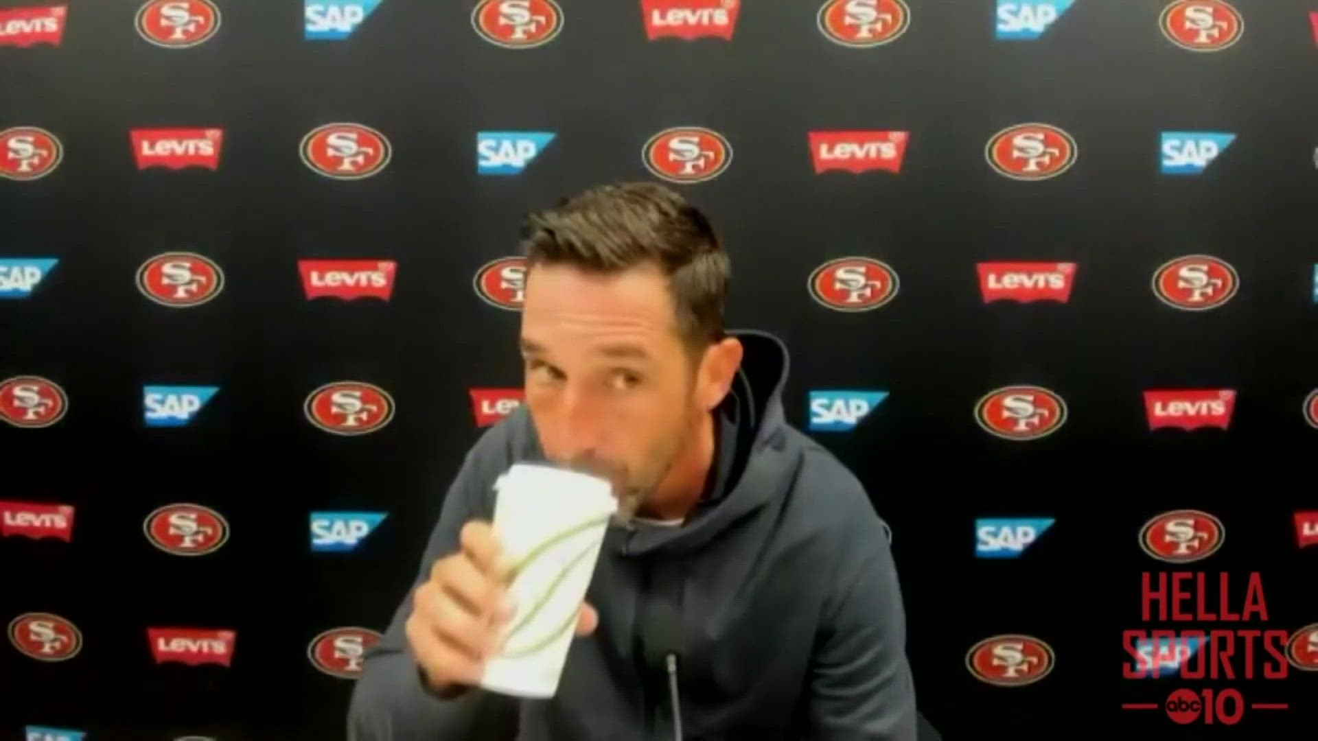 49ers head coach Kyle Shanahan reviews the performance of his team in the season opening loss to the Cardinals, and updates injuries, including to George Kittle.