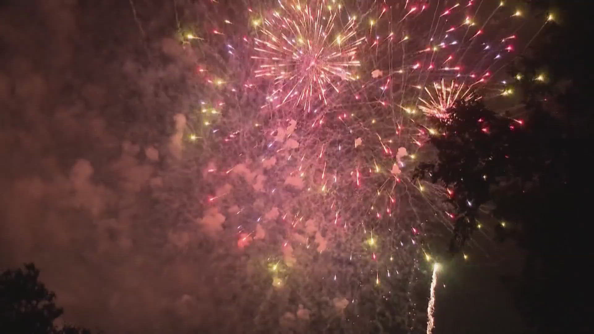 Fire crews had a busy night keeping up with fireworks and fires across the Sacramento region.