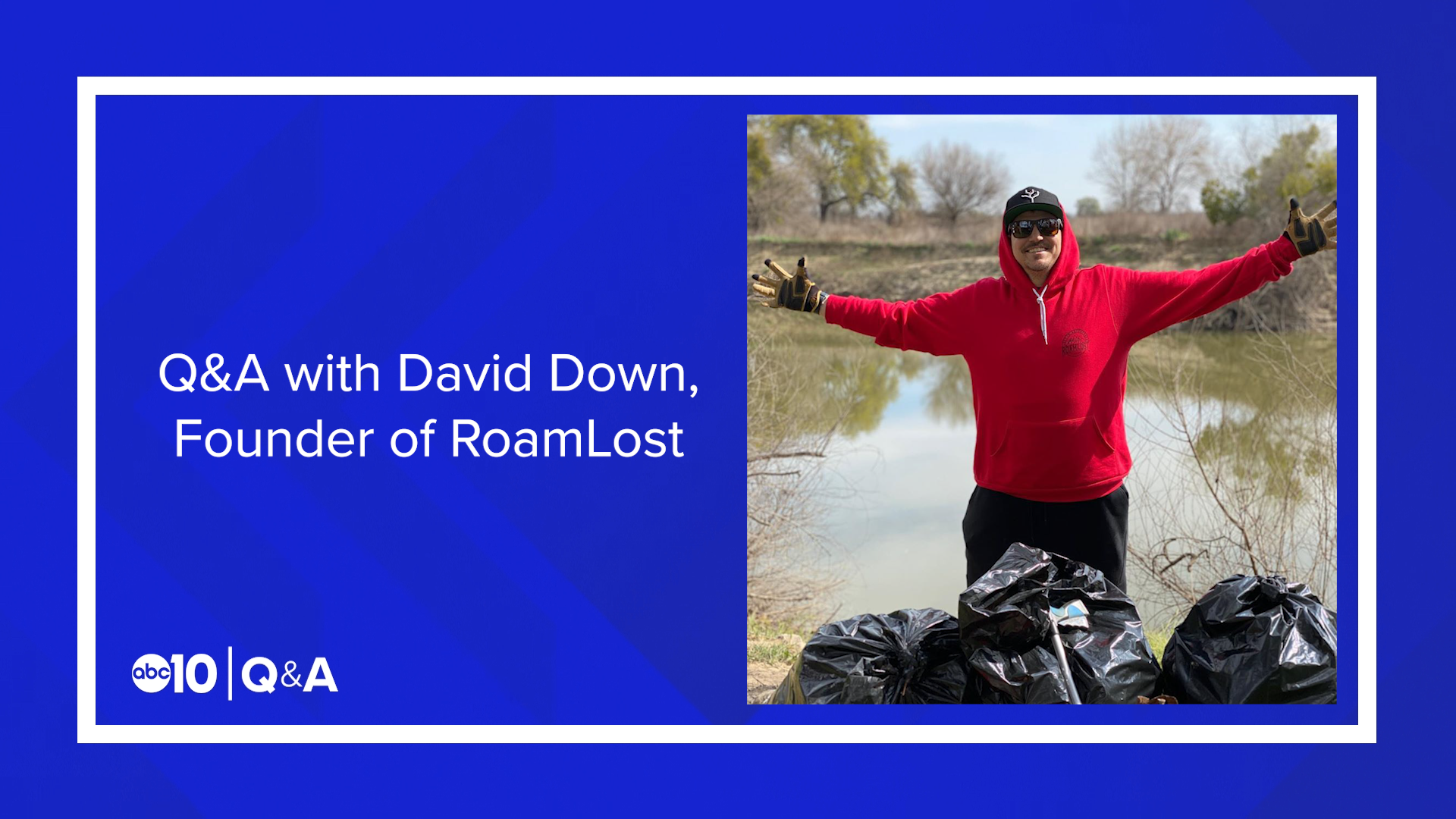 David Down found himself complaining about Modesto's trash problem, so he took take action and has since bagged more than a literal ton of trash around the area.