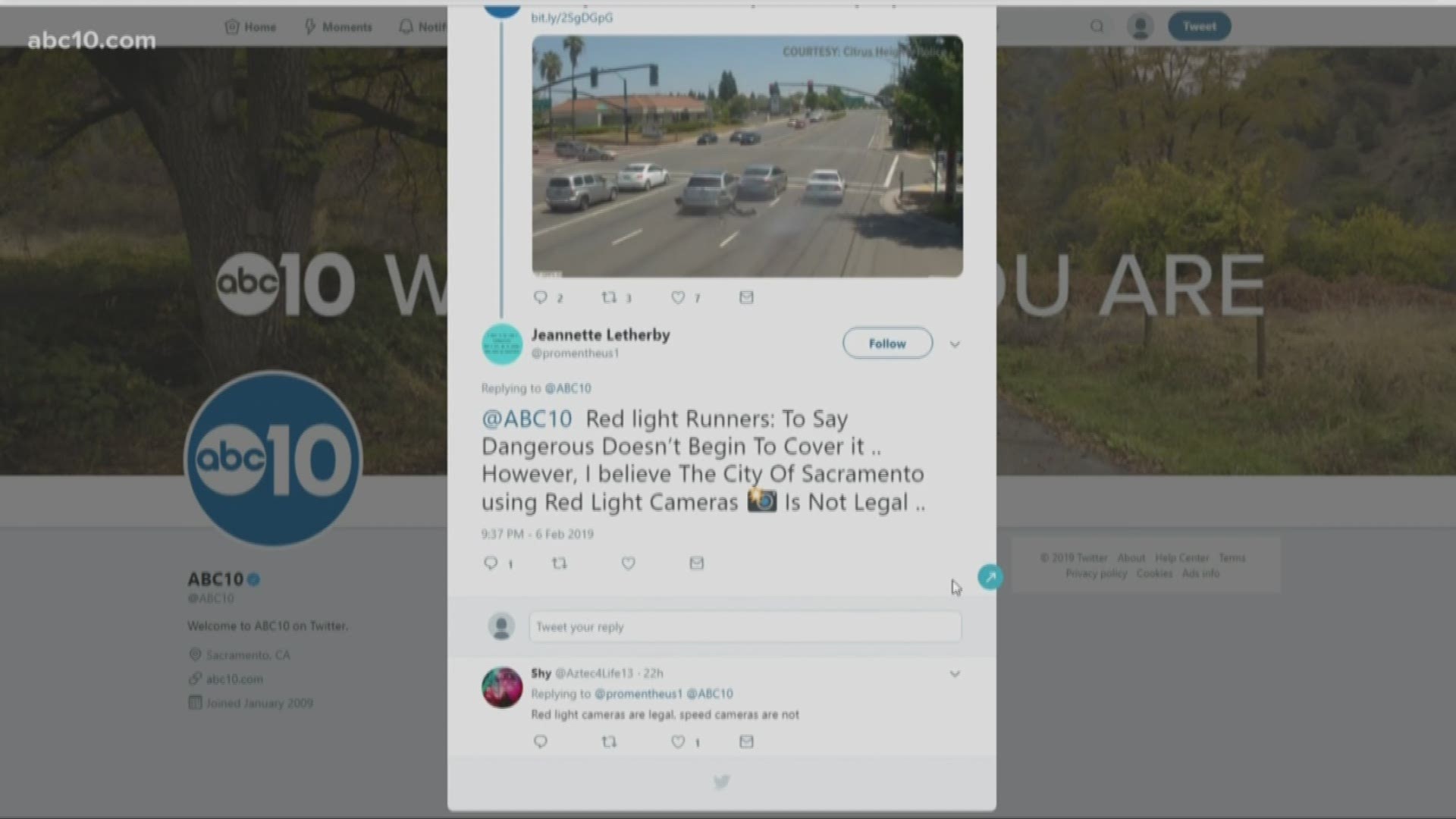So, are red light cameras legal in Sacramento? Let's verify.