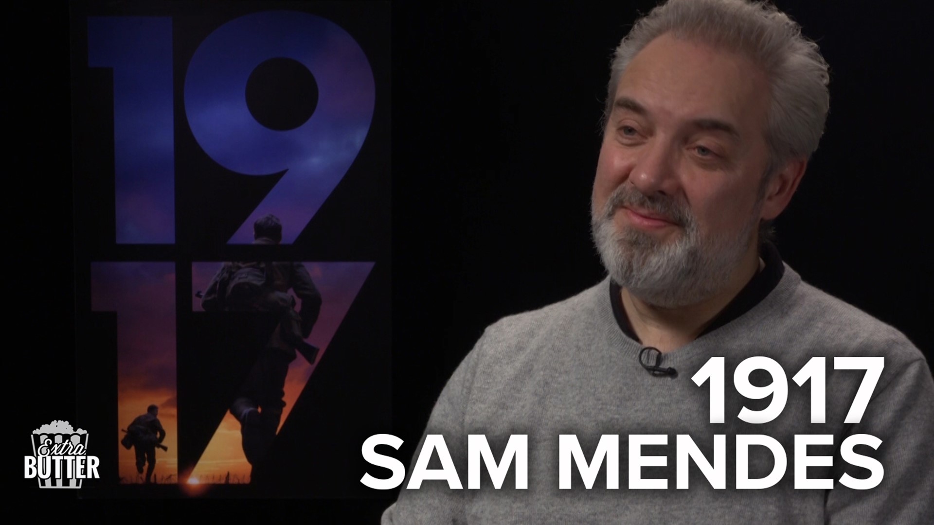 Sam Mendes talks about the story behind his unique war movie '1917.' He also talks about the challenges of making the movie in one continuous take.