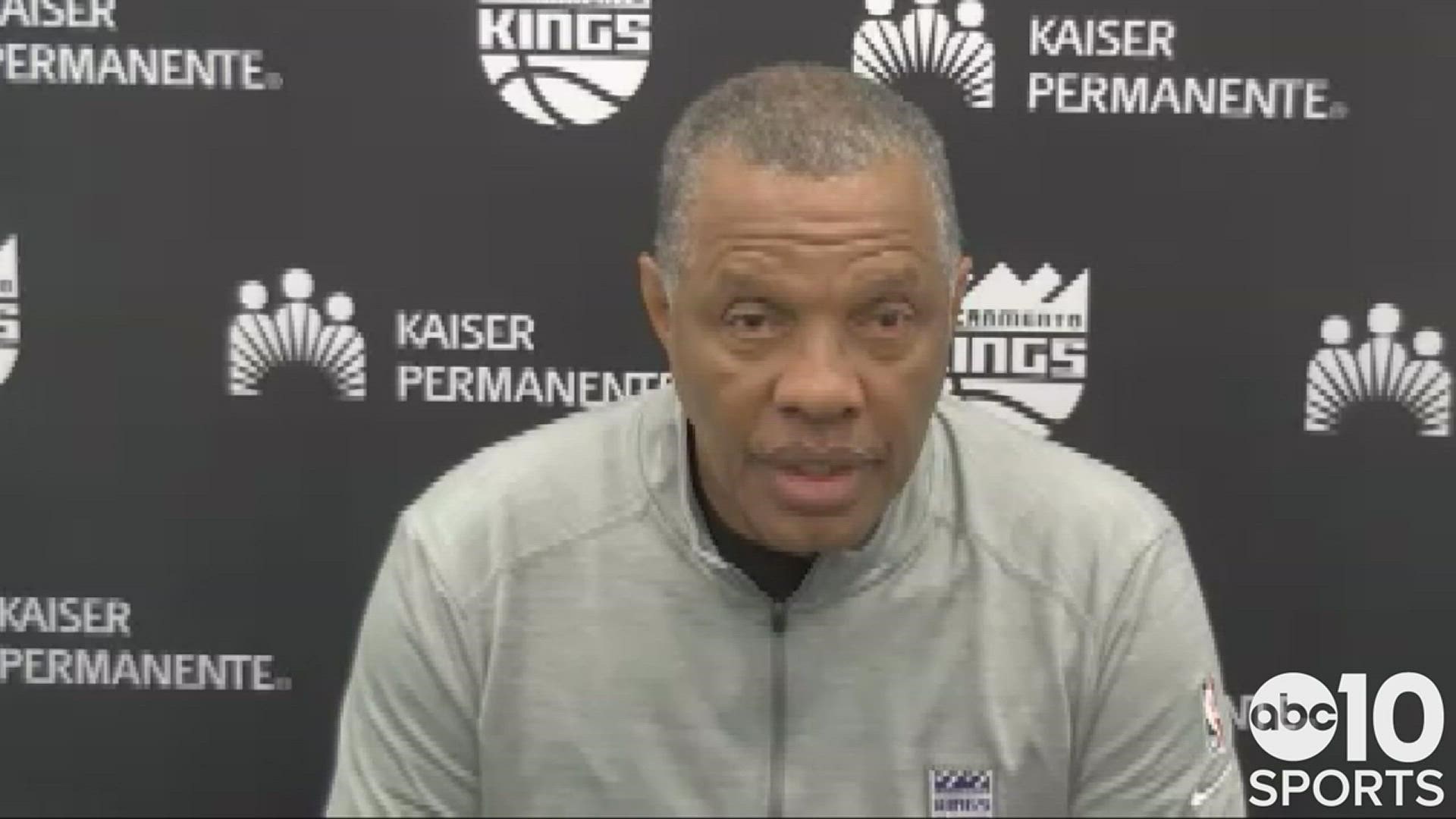 Following a season finale victory over the Suns in Phoenix, Kings interim head coach Alvin Gentry talks about the uncertain future with Sacramento.
