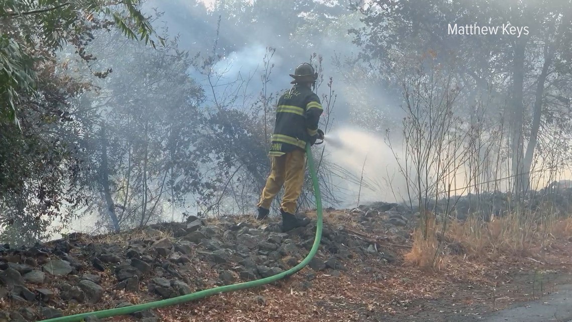 Fire in Vacaville contained by firefighters