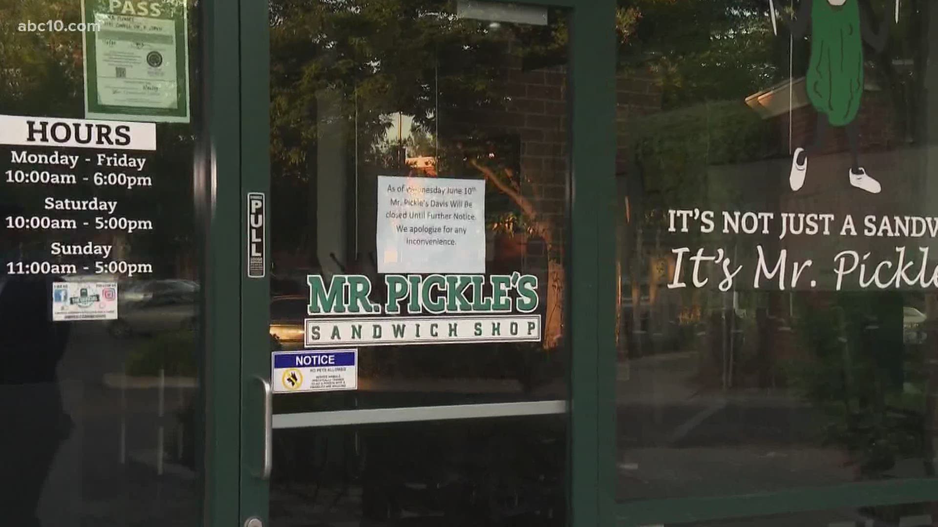 A sandwich shop in Davis abruptly closed after the owner criticized Black Lives Matter as an organization and likened it as a flip side to the Ku Klux Klan.