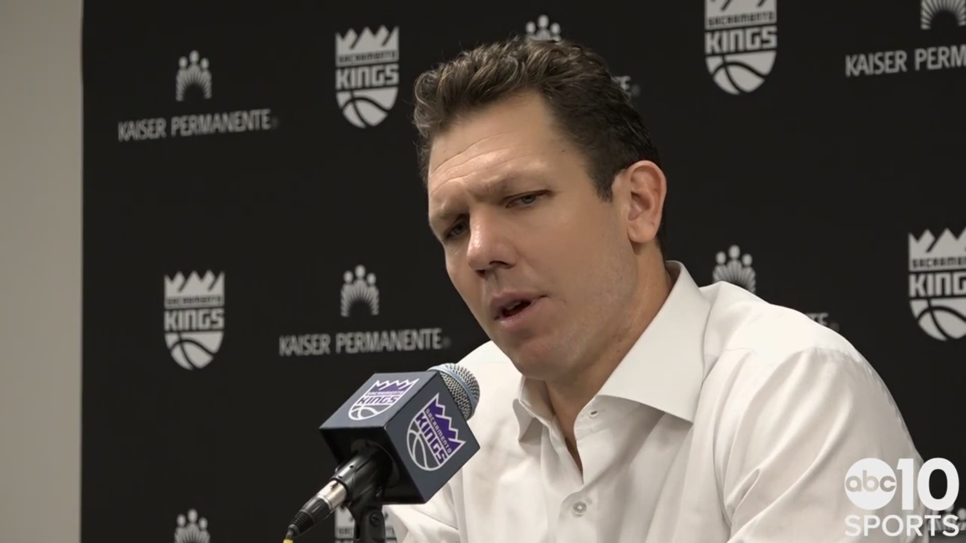Kings coach Luke Walton on Thursday's frustrating 105-104 double-overtime loss to the Minnesota Timberwolves & injuries to De'Aaron Fox and Marvin Bagley III.
