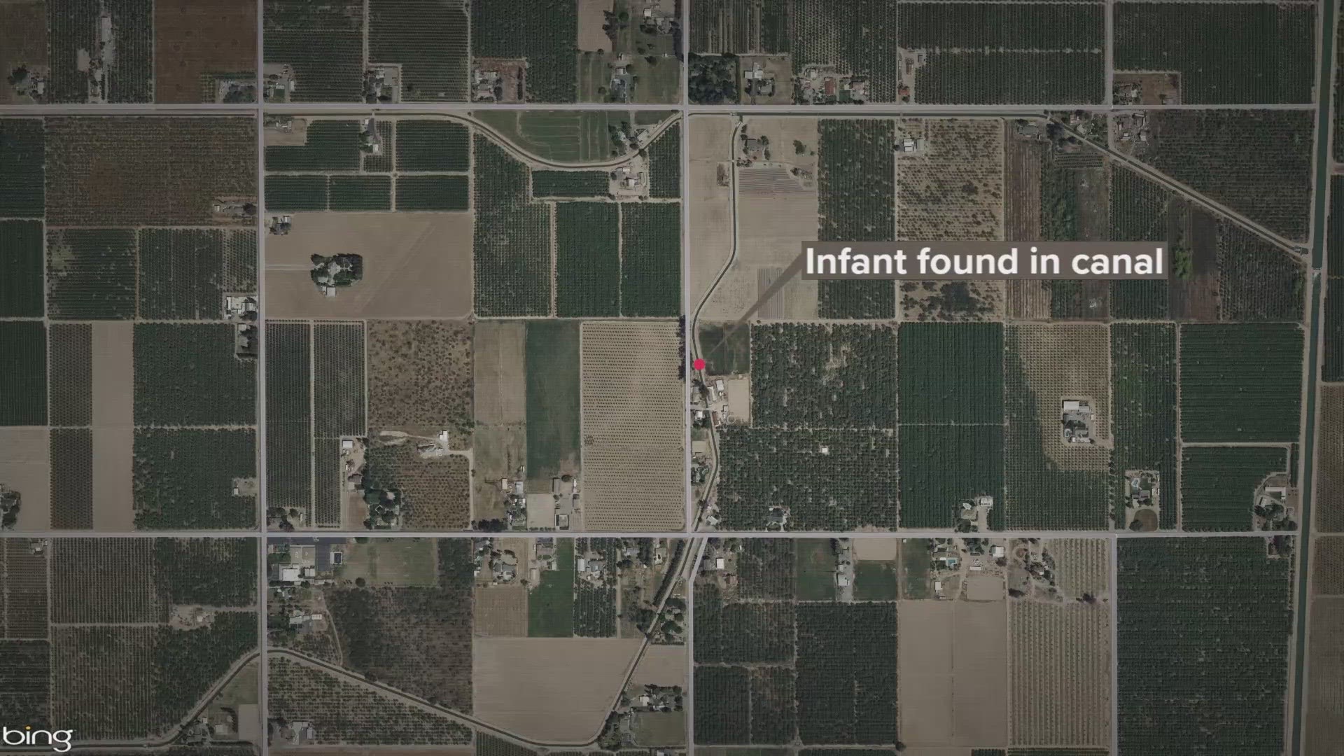 A two-year-old child is in the hospital after being found in a canal in Stanislaus County.