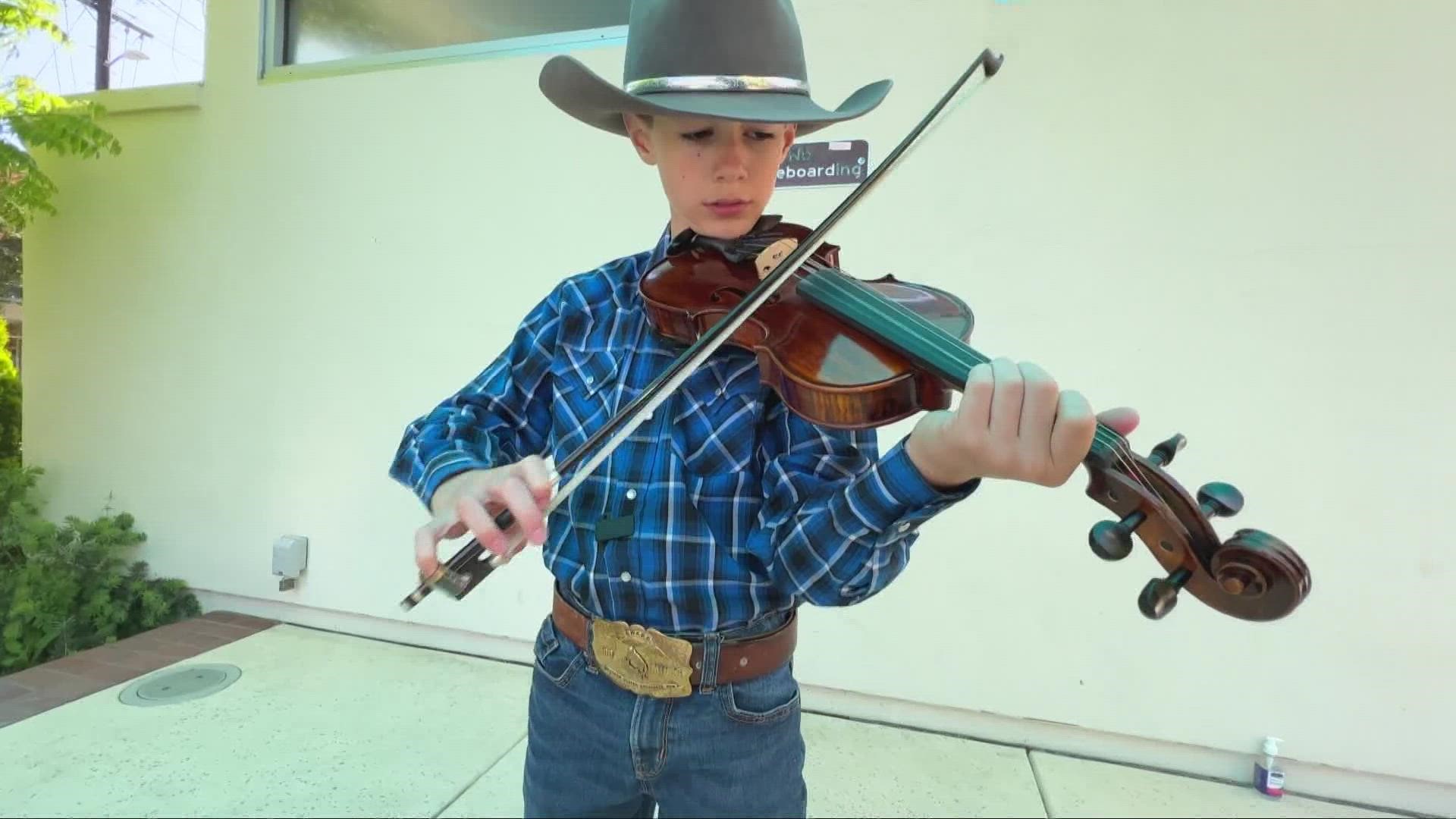 Eli Clegg talks about his experience and what goes into being a fiddler.